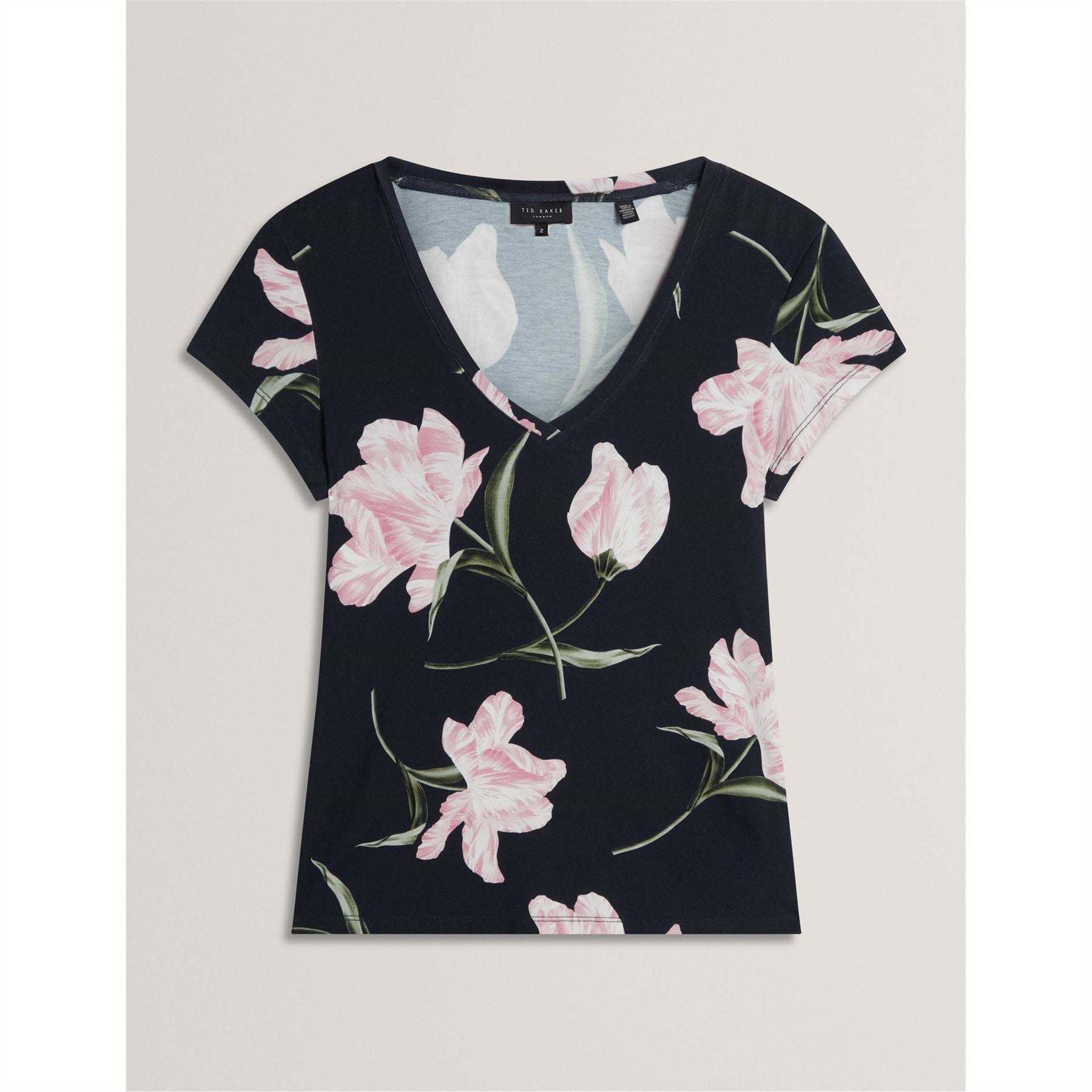 Ted Baker Printed Slim Fit T-Shirt