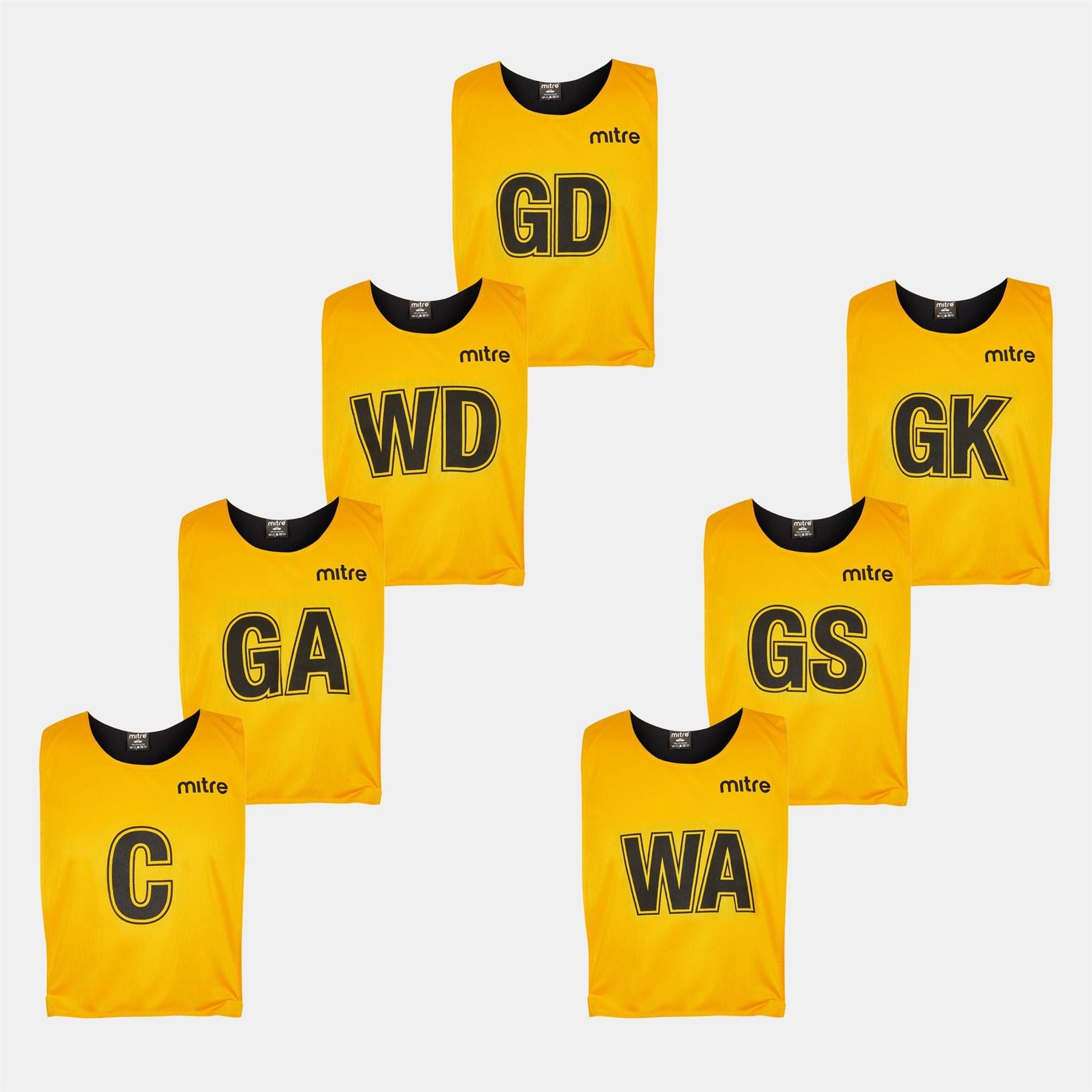 Mitre Adults Netball Bibs