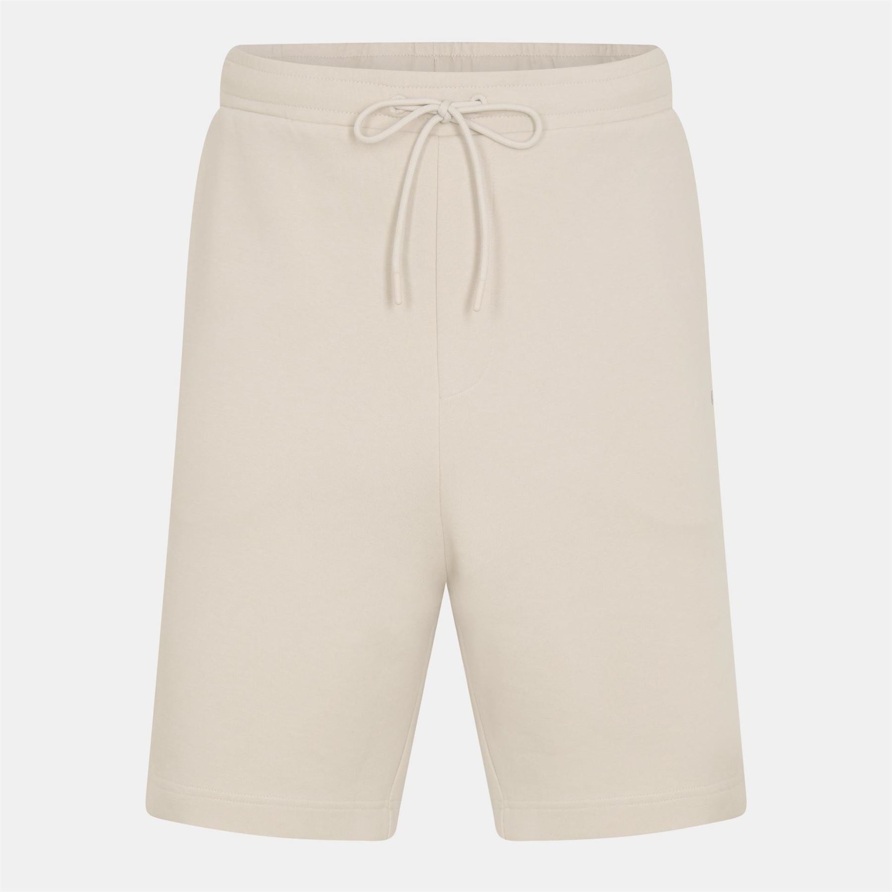 Boss Solid Patterned Sweat Shorts