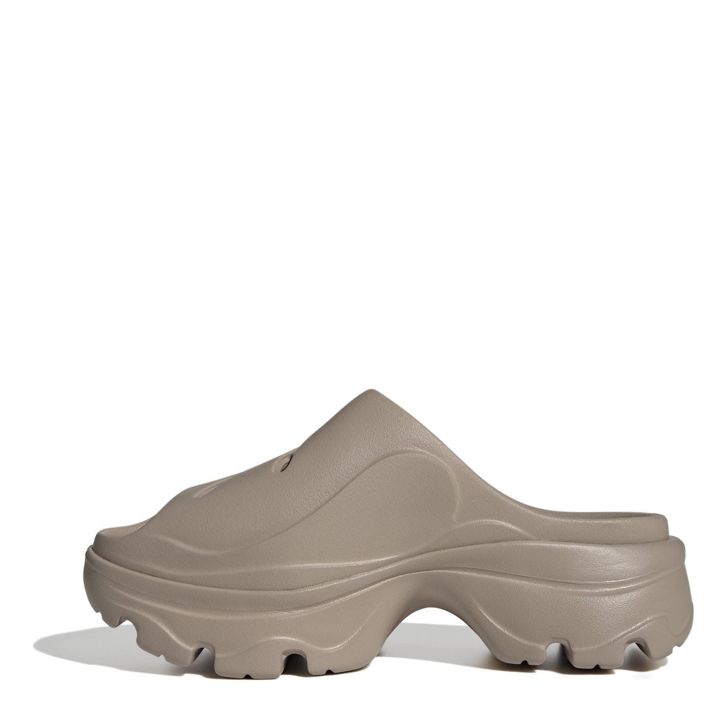 adidas Open Toe Lug Sole Slip On Shuv Clogs