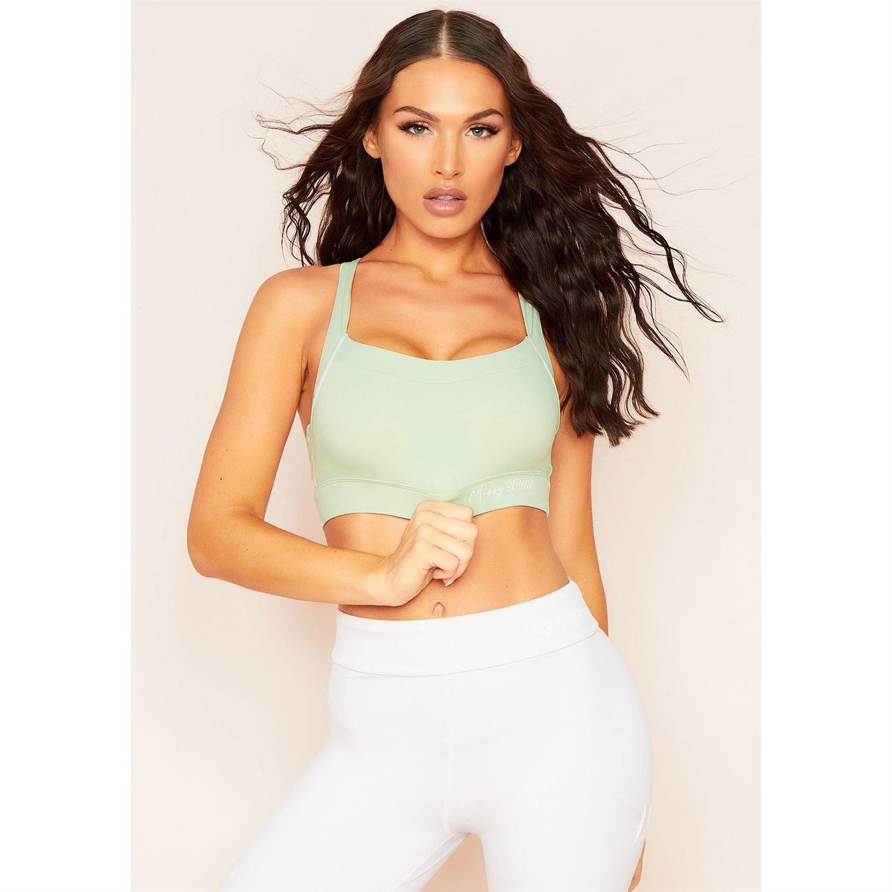 Missy Empire Sport Thick Strap Gym Bralet