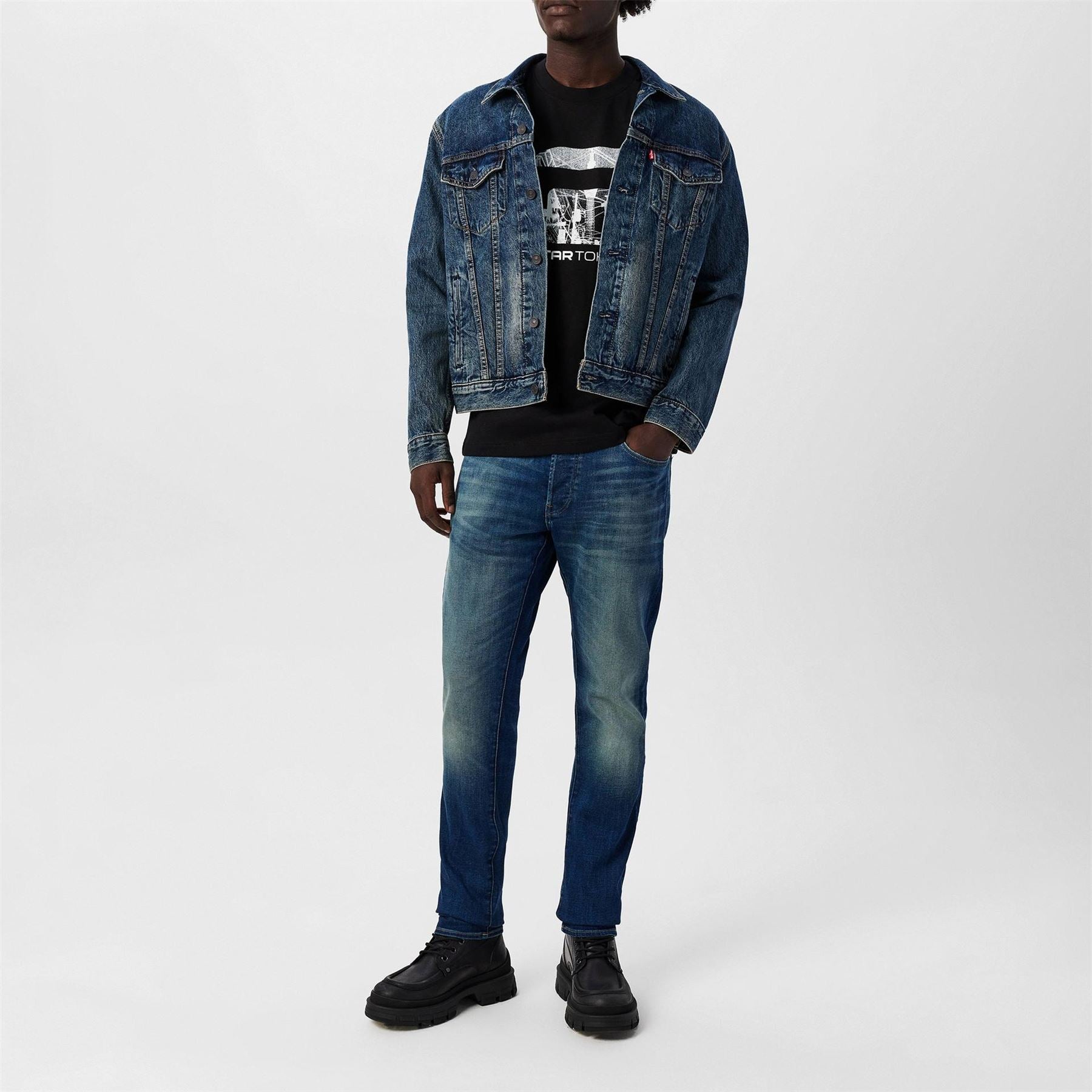 G Star Tokyo Regular Fit Crew Neck T-Shirt