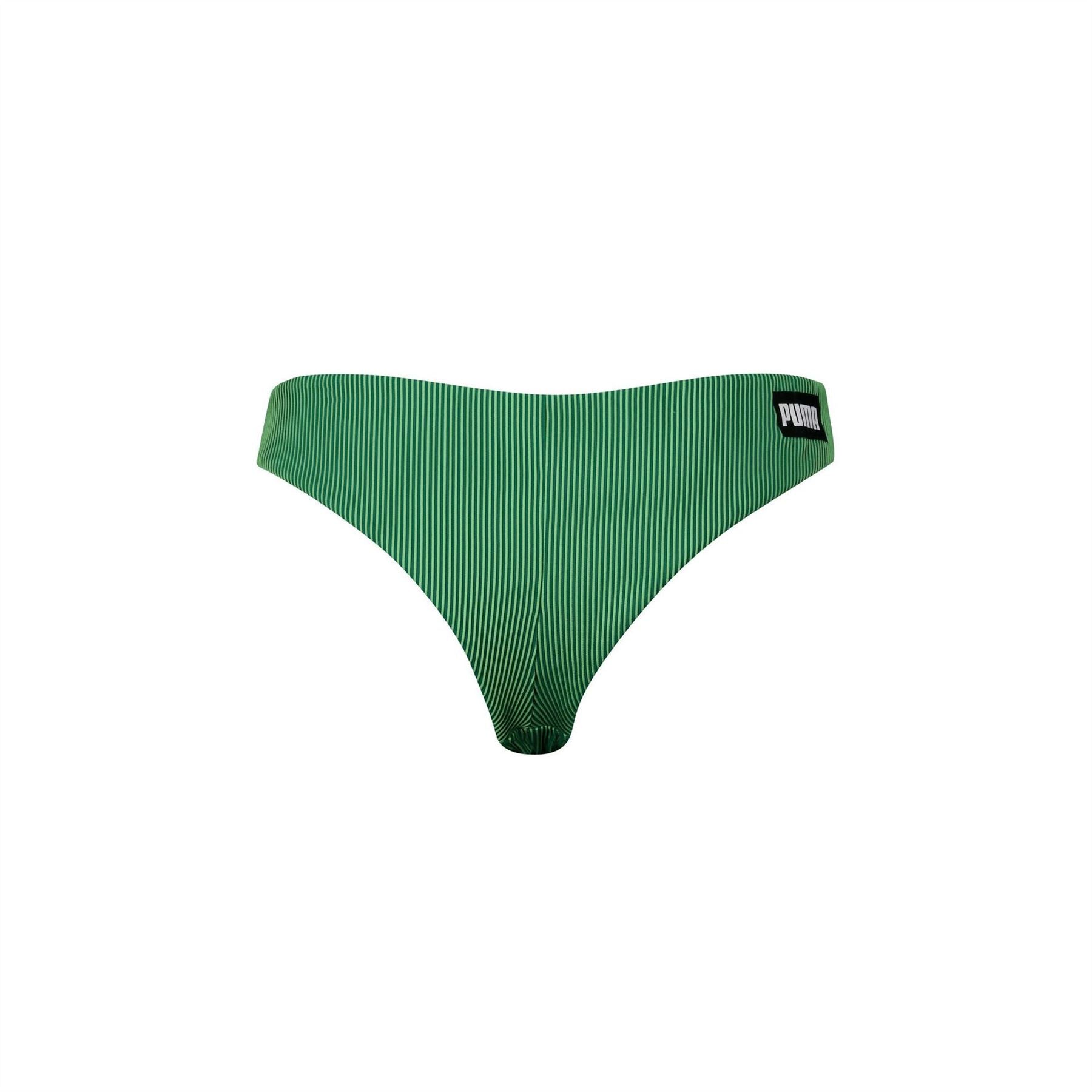 Puma Ribbed Brazilian Bikini Bottom