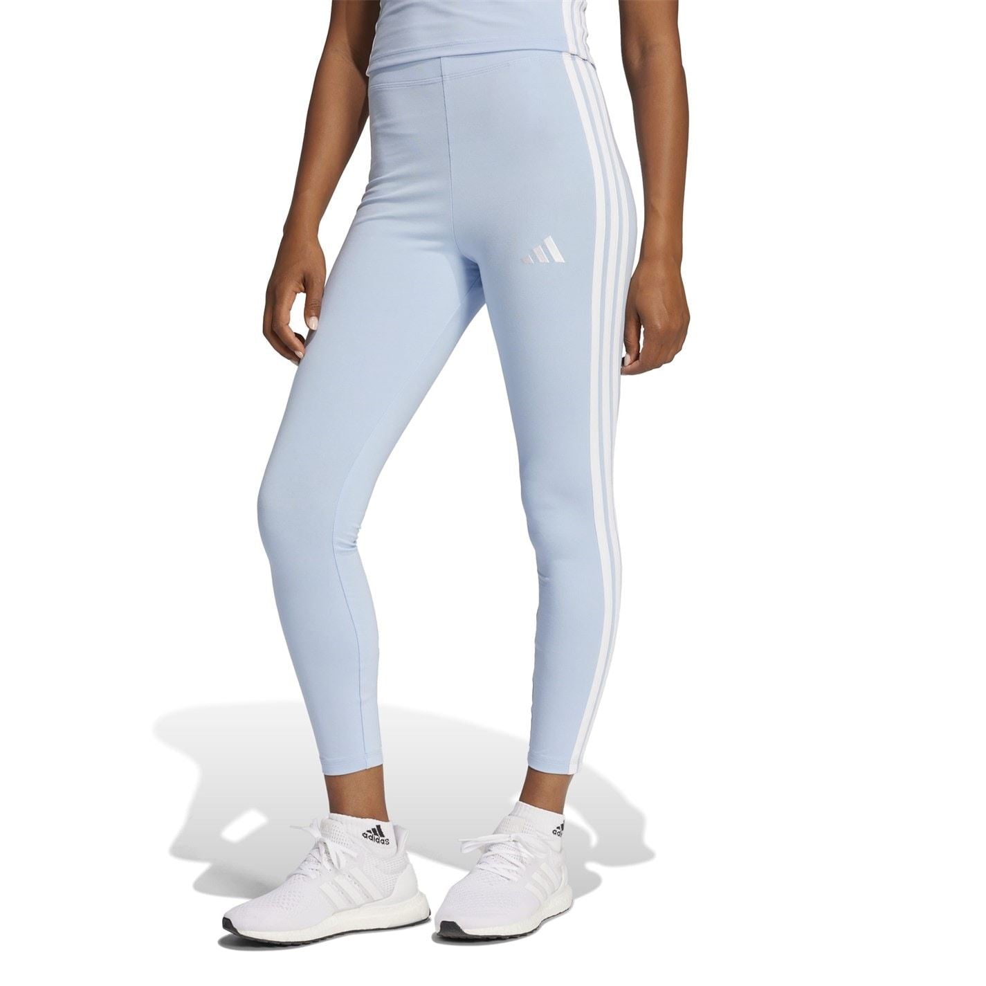adidas Womens Essentials 3 Stripe Leggings