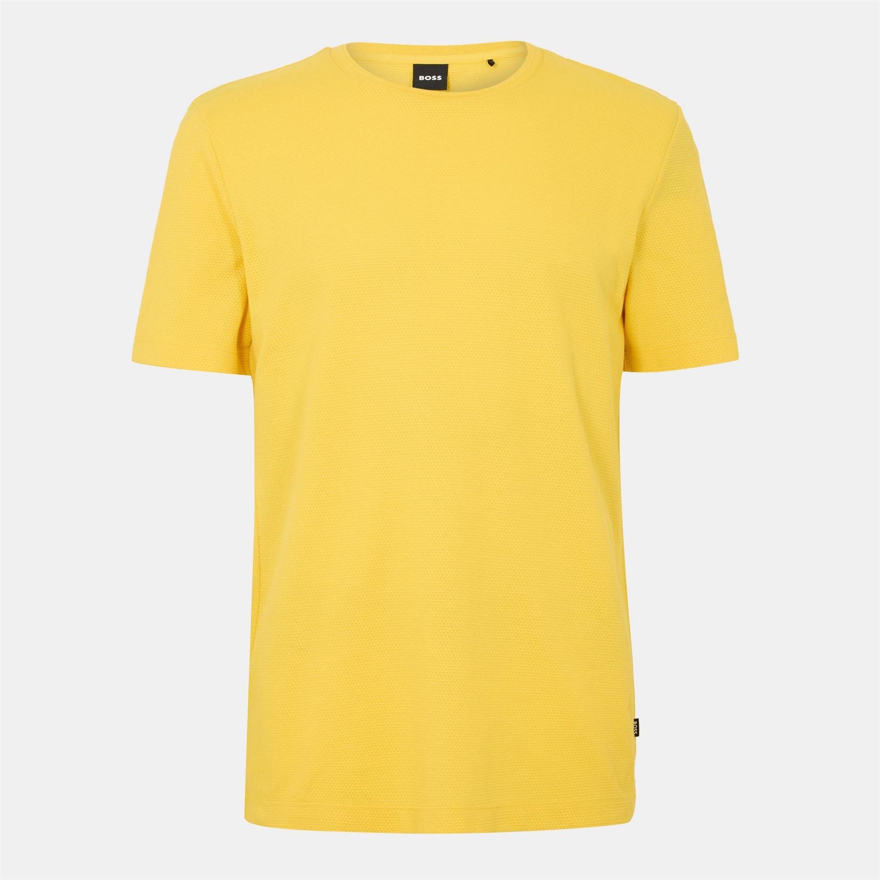 Boss Tiburt Bubble Structure Cotton Short Sleeve T-Shirt