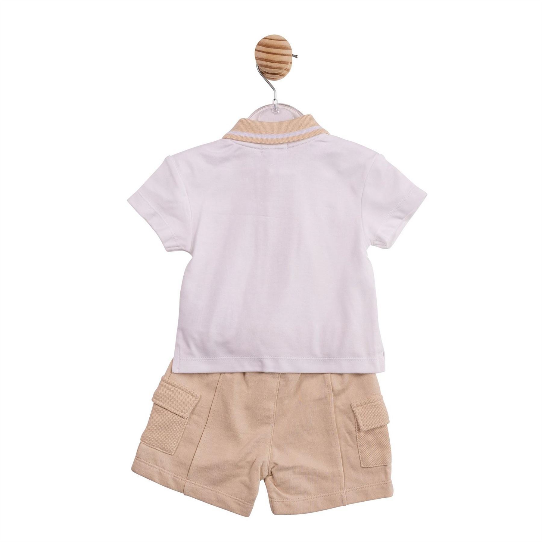 Mintini Baby Polo And Shorts Pyjama Set