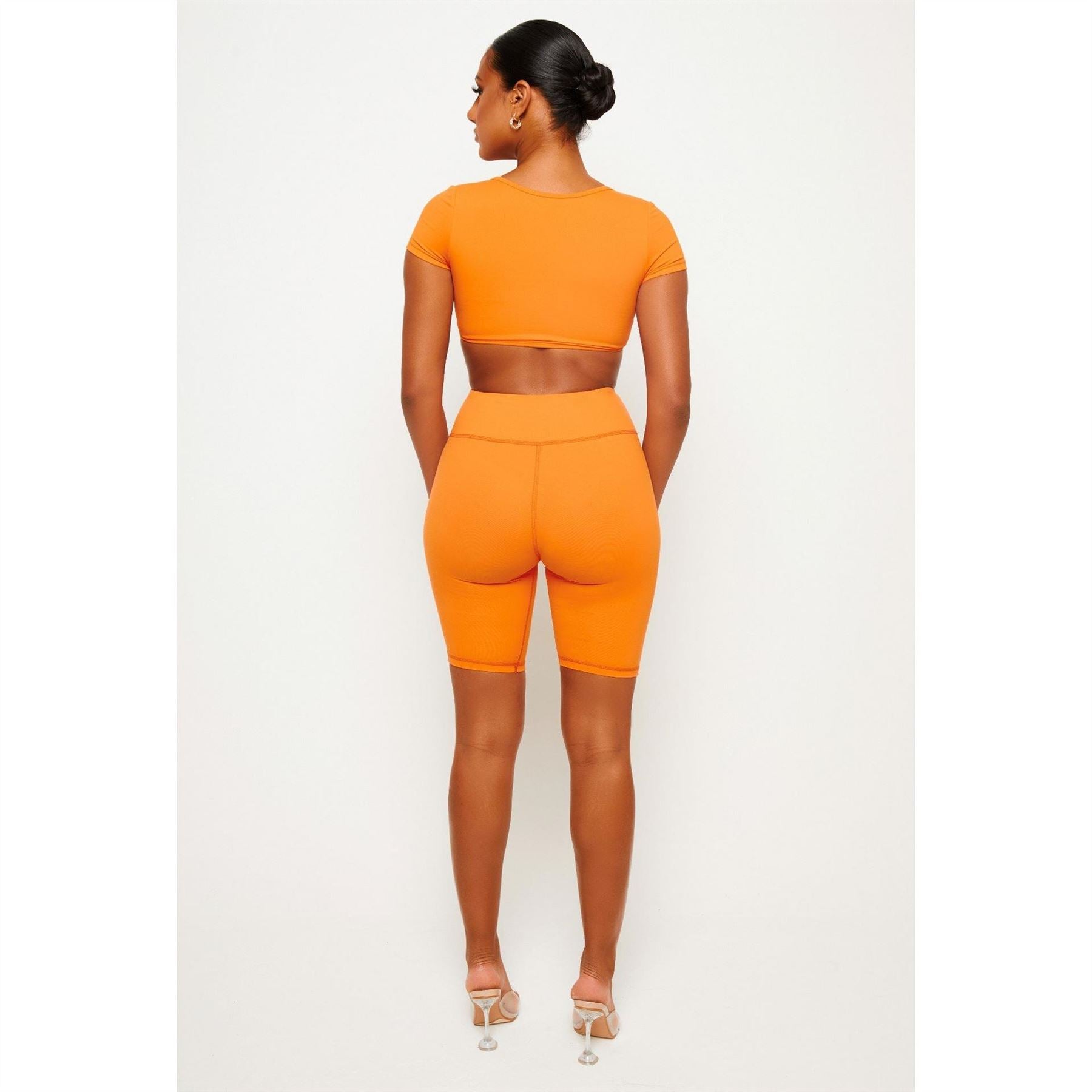 Honeyz Compression Fit Biking Shorts with Elasticated Waistband