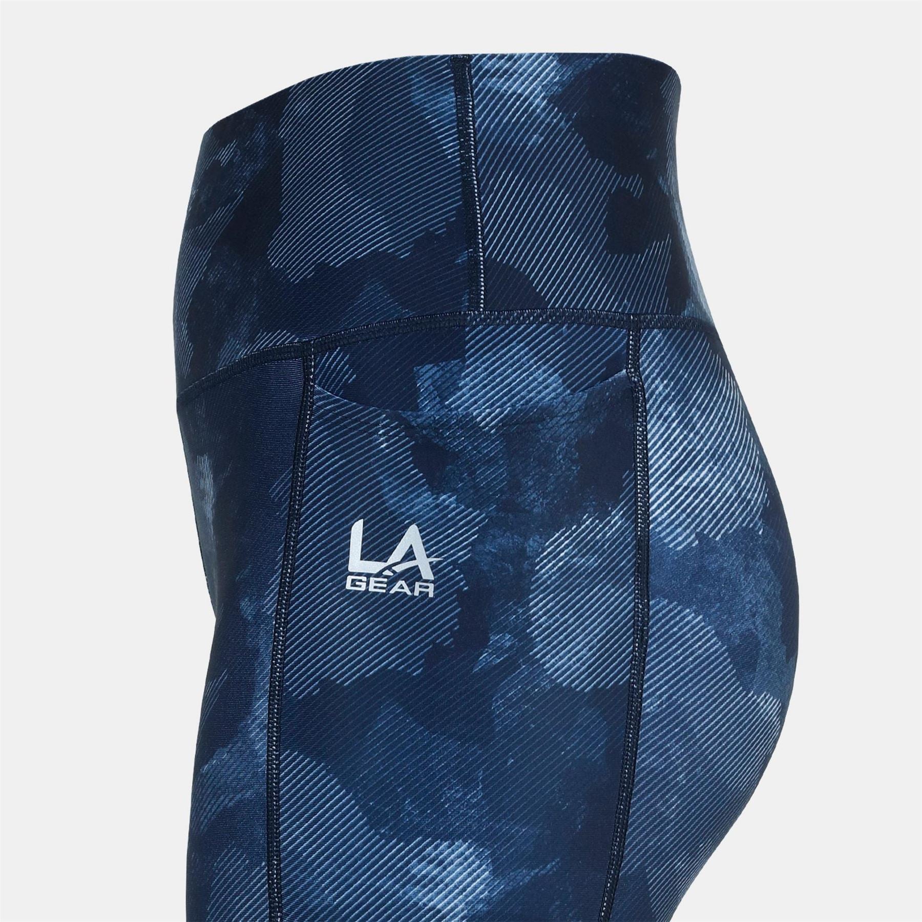 LA Gear High Waisted Full Length Skinny Fit Performance Gym Leggings