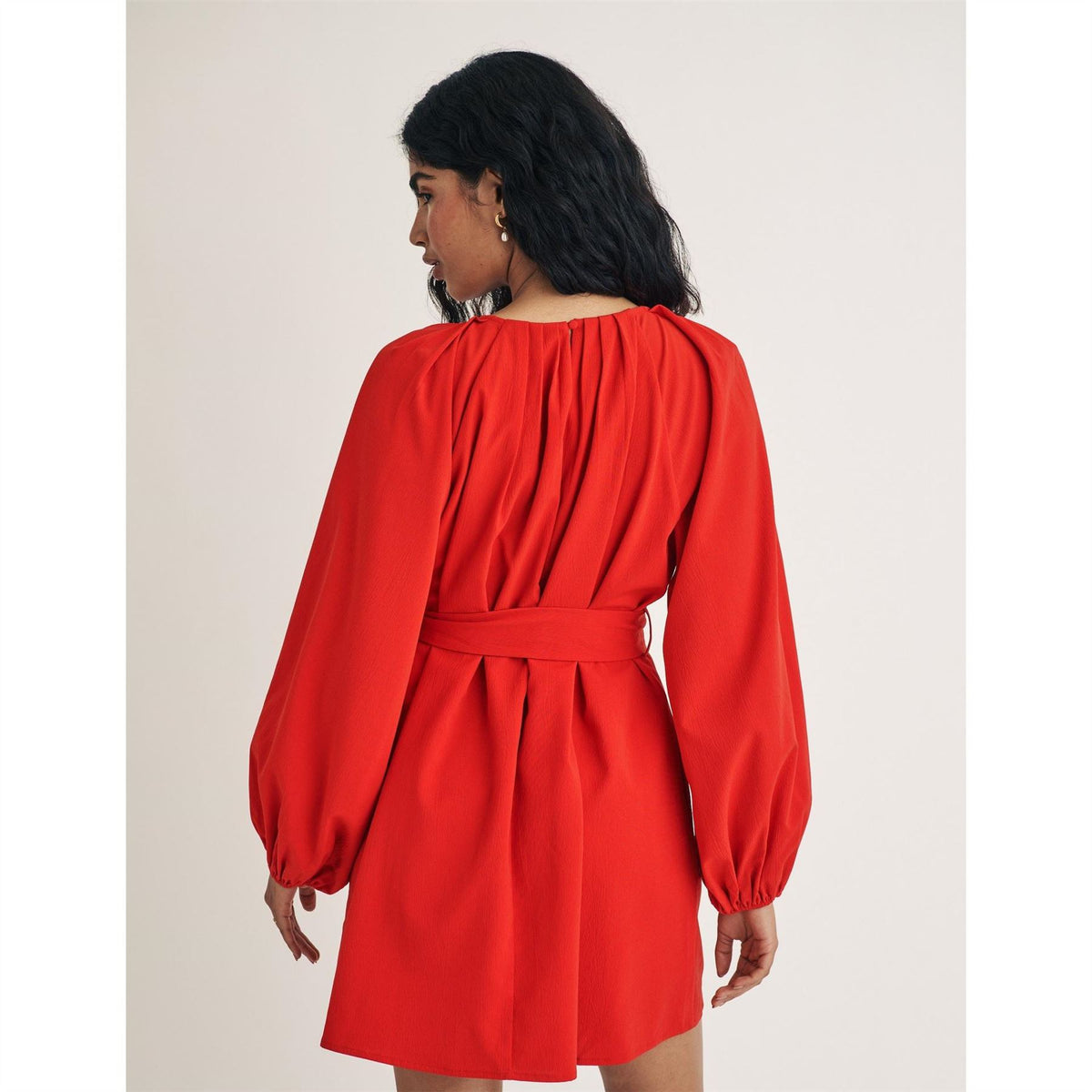 Nobodys Child Mayall Crew Neck Mini A-Line Dress