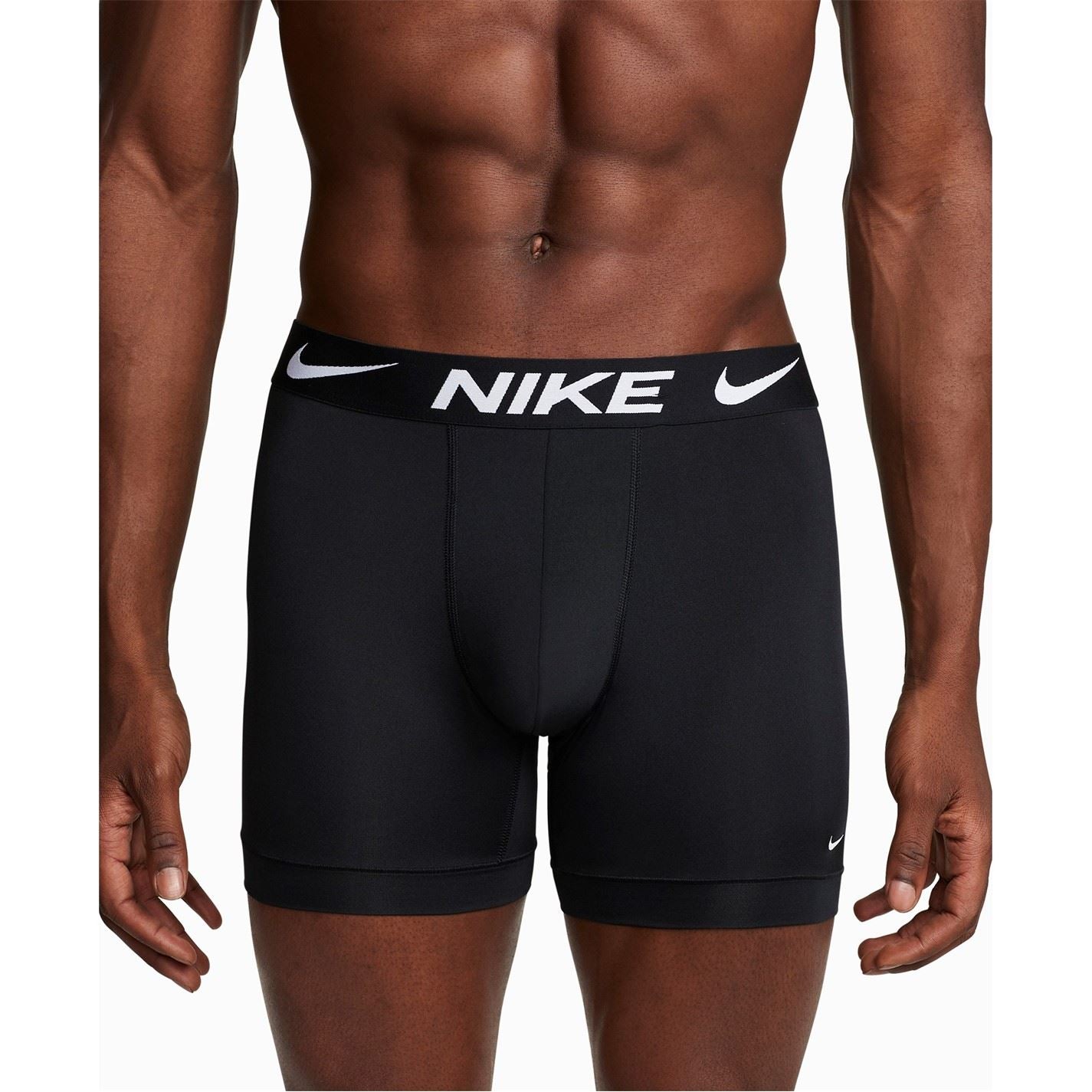Nike Mens 3 Pack Dri Fit Boxer Shorts