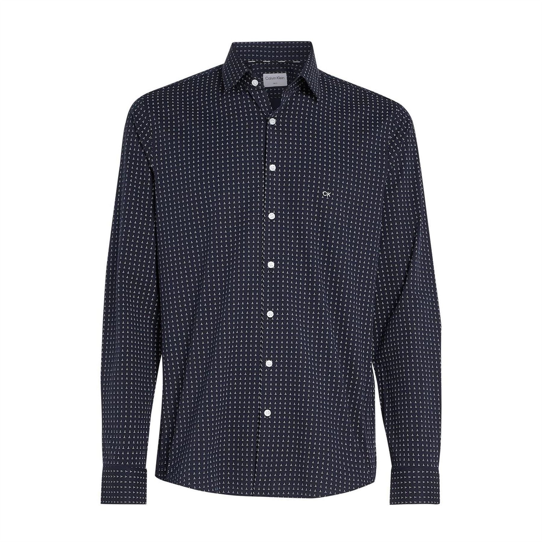 Calvin Klein Print Poplin Shirt