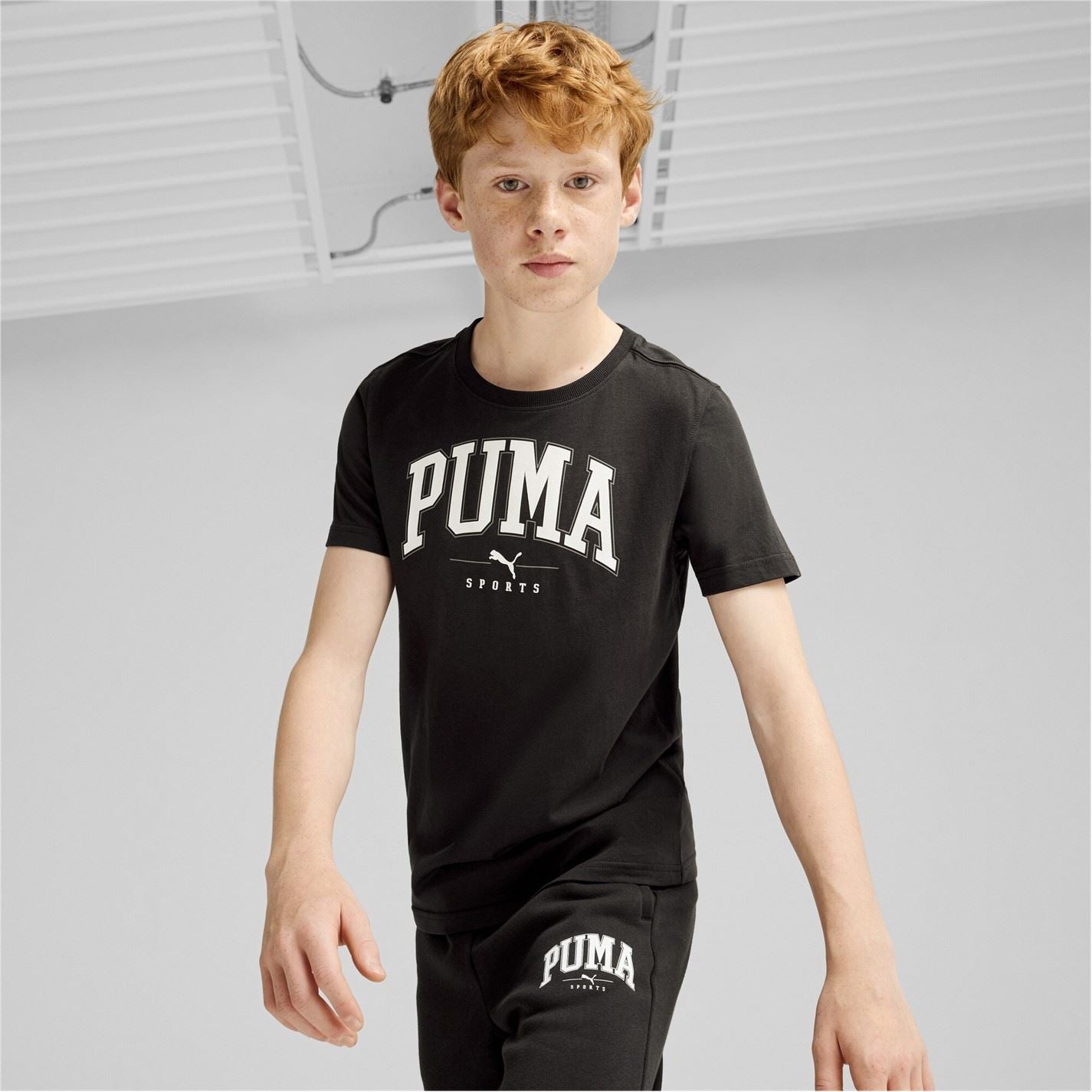 Puma Kids Squad Big Graphic Regular Fit T-Shirt