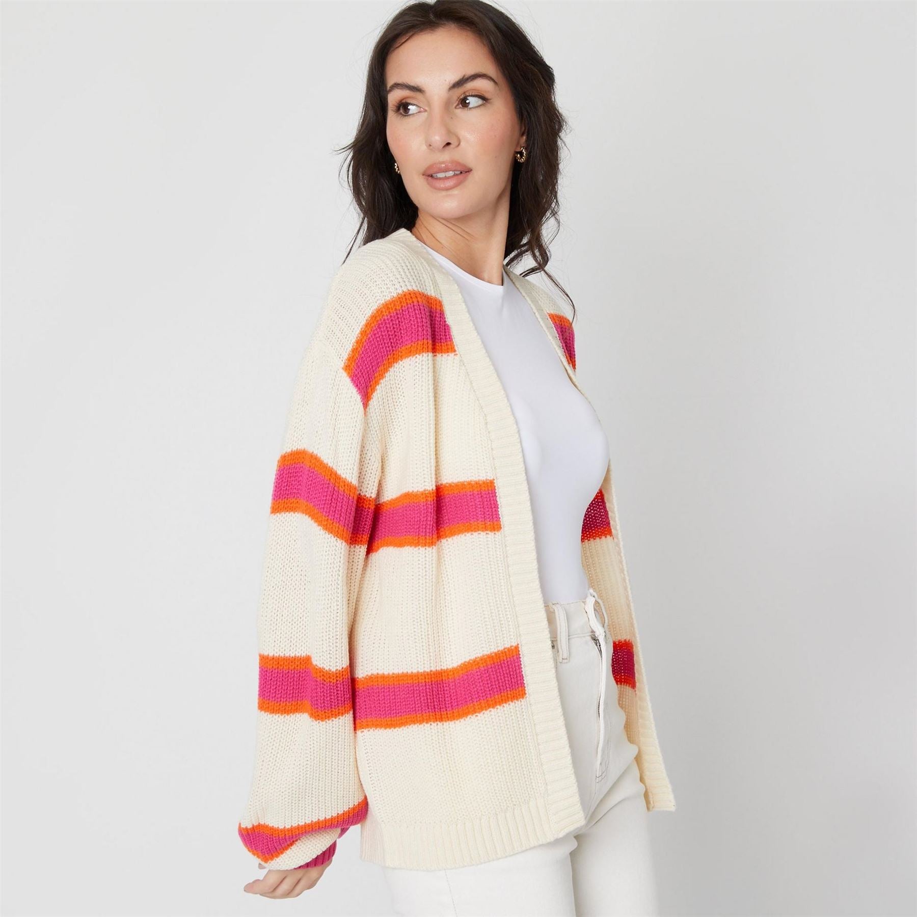 Be You Stripe Relaxed Fit Sweater