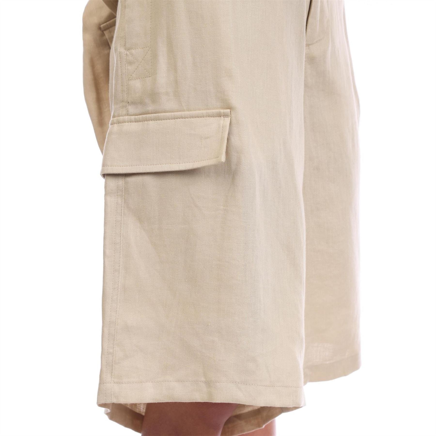 Off White Cargo Shorts