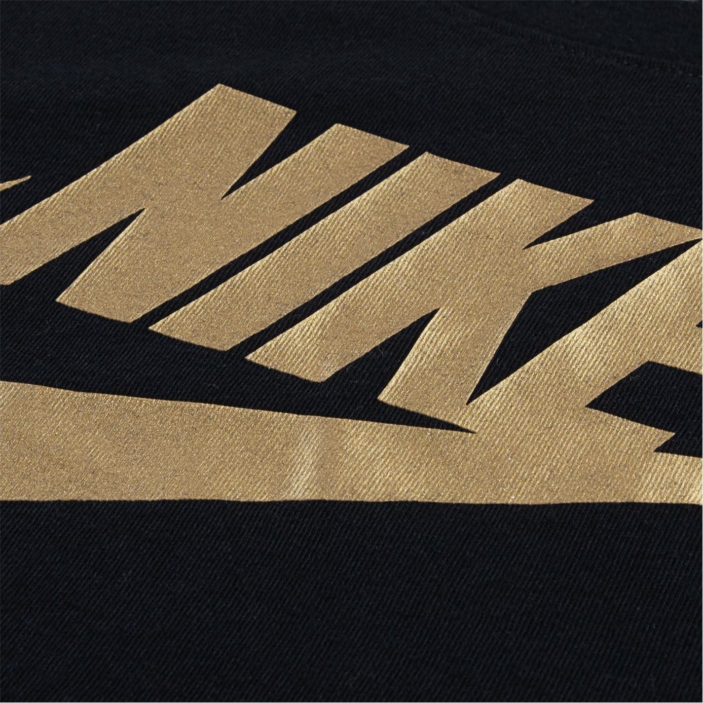Nike Futura Crew Neck Ribbed Collar Short Sleeve T-Shirt