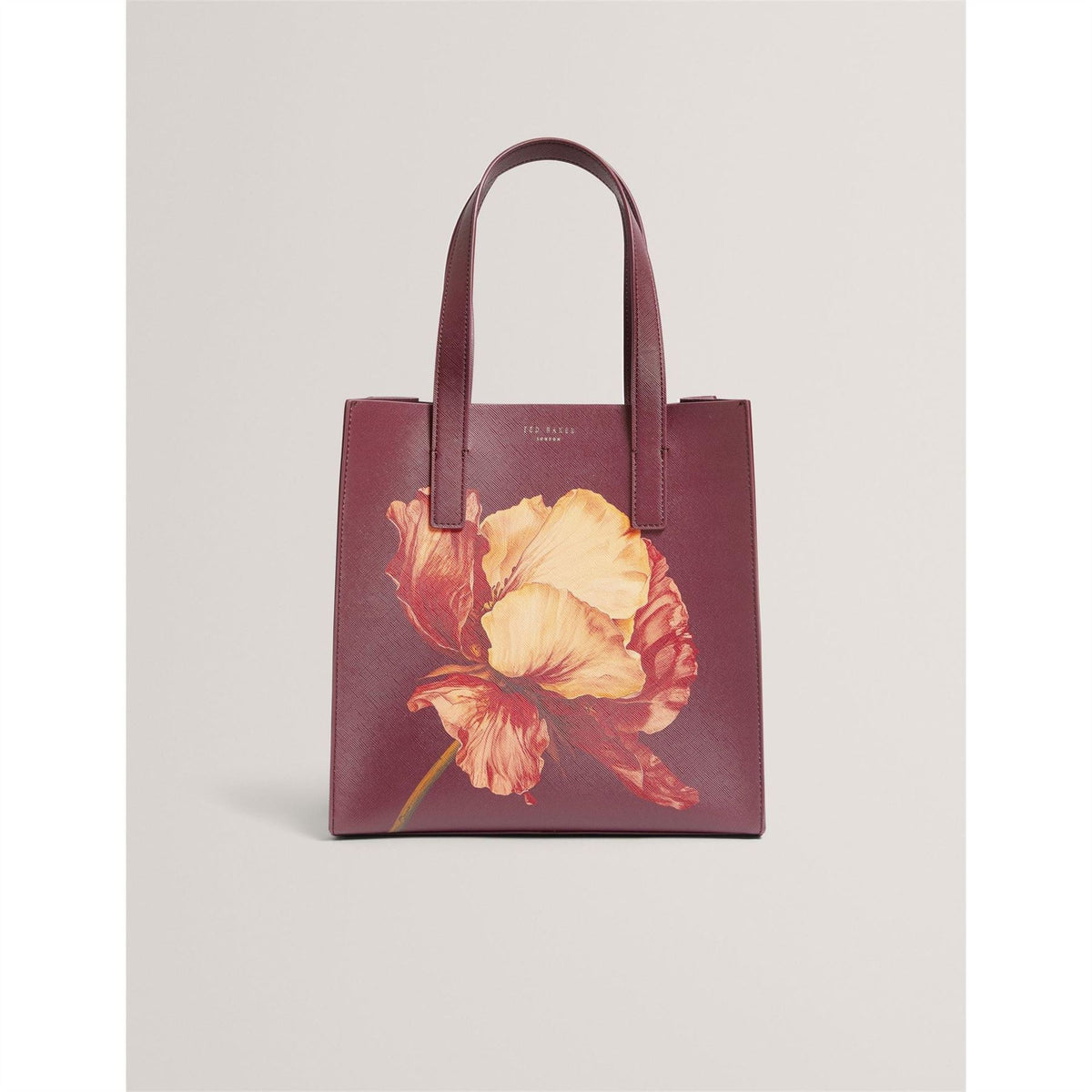 Ted Baker Floral Patterned Rectangle Shape Tote Bag