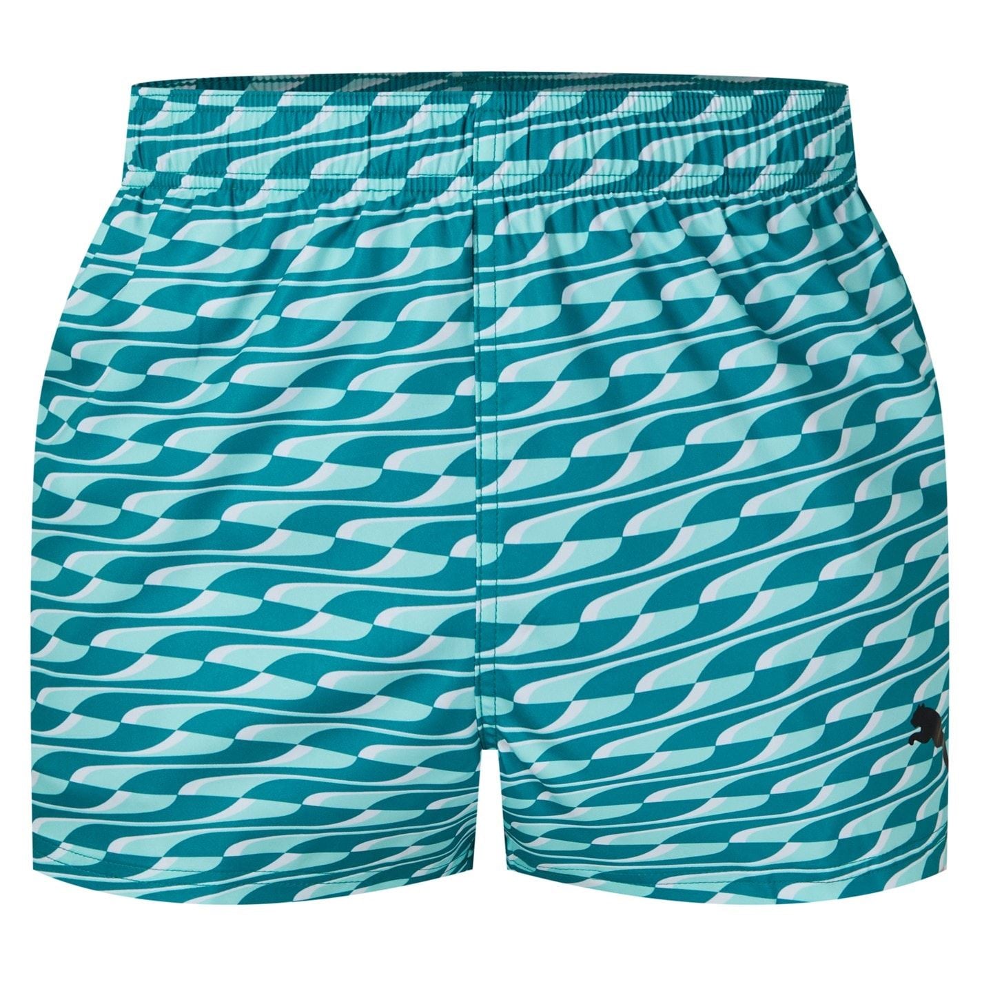 Puma Wave Patterned Swim Shorts