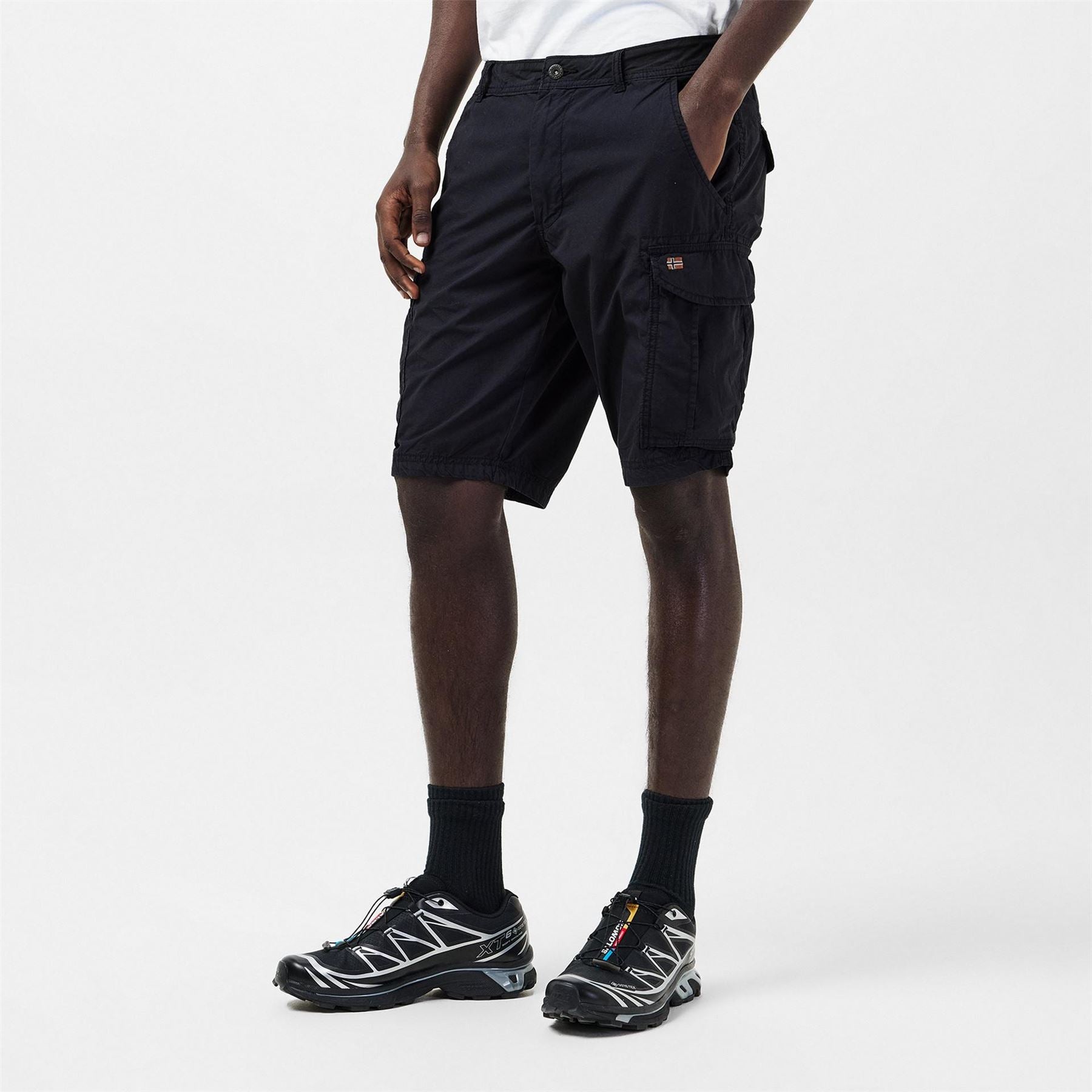 Napapijri Noto Black Cargo Shorts