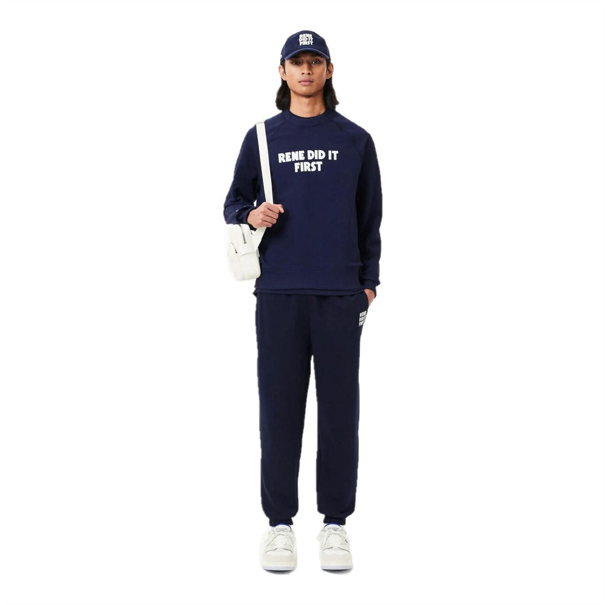 Lacoste Xh0145 Crocodile Logo Solid Patterned Joggers