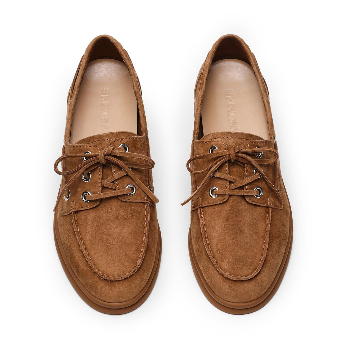 Steve Madden Ports Lace-Up Moc Toe Loafers