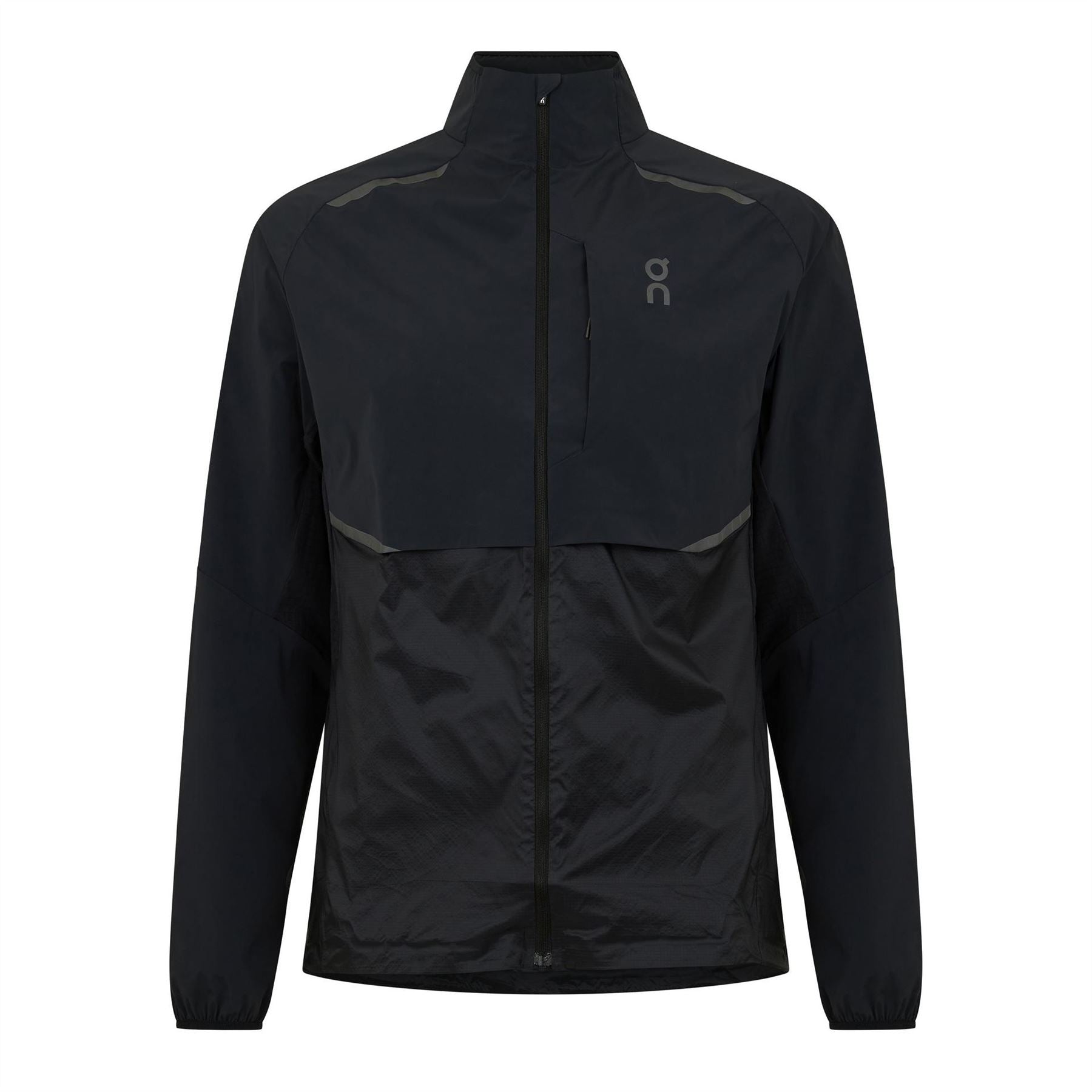 On Lightweight Wind Resistant Reflective Performance Running Jacket