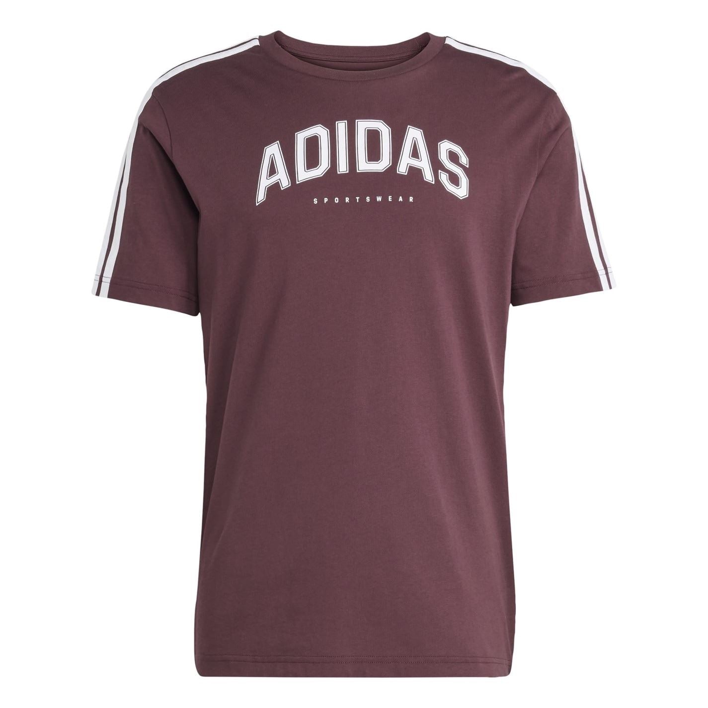 adidas Mens Codes Collegiate Linear Graphic T-Shirt