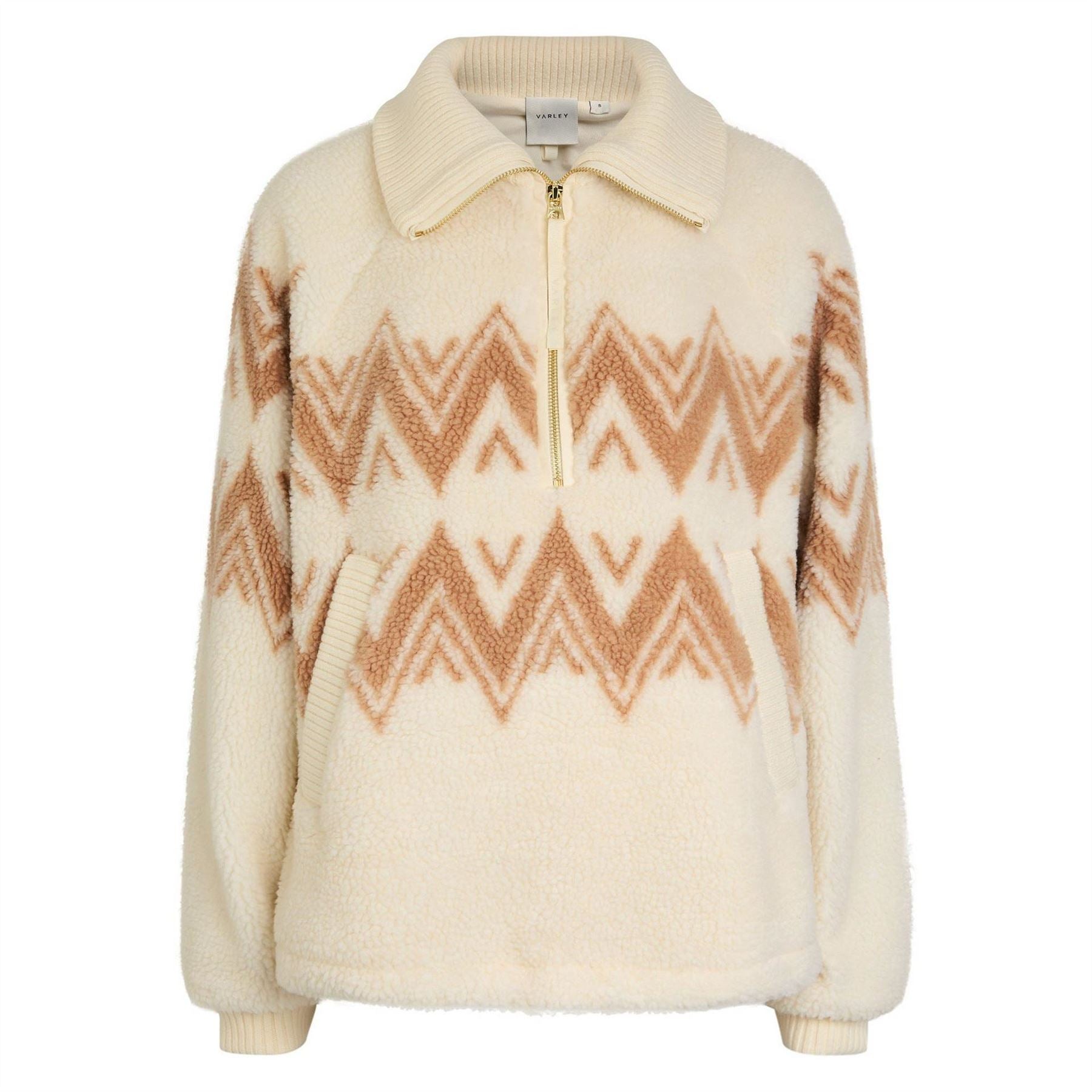 Varley Hendrik Half Zip Sherpa