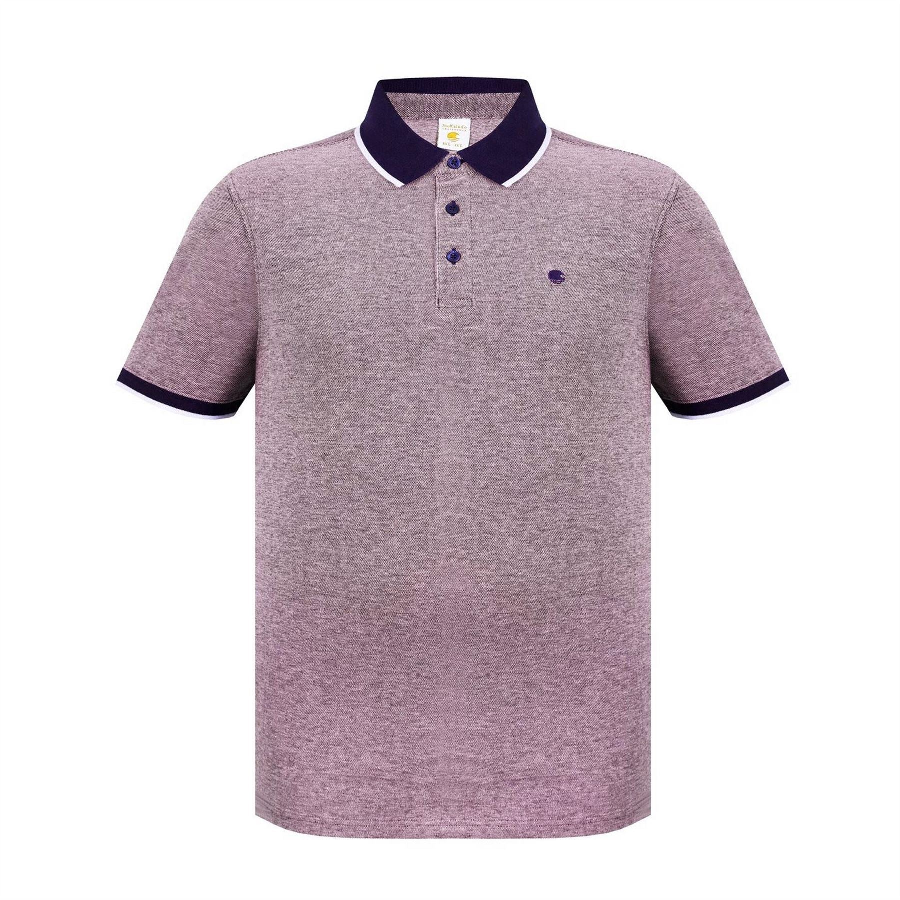 SoulCal Mens Pique Polo Shirt