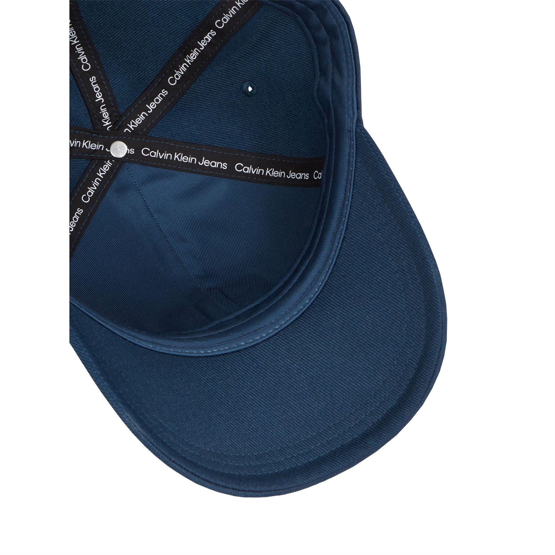 Calvin Klein Jeans Logo Patch Adjustable Curved Brim Cap