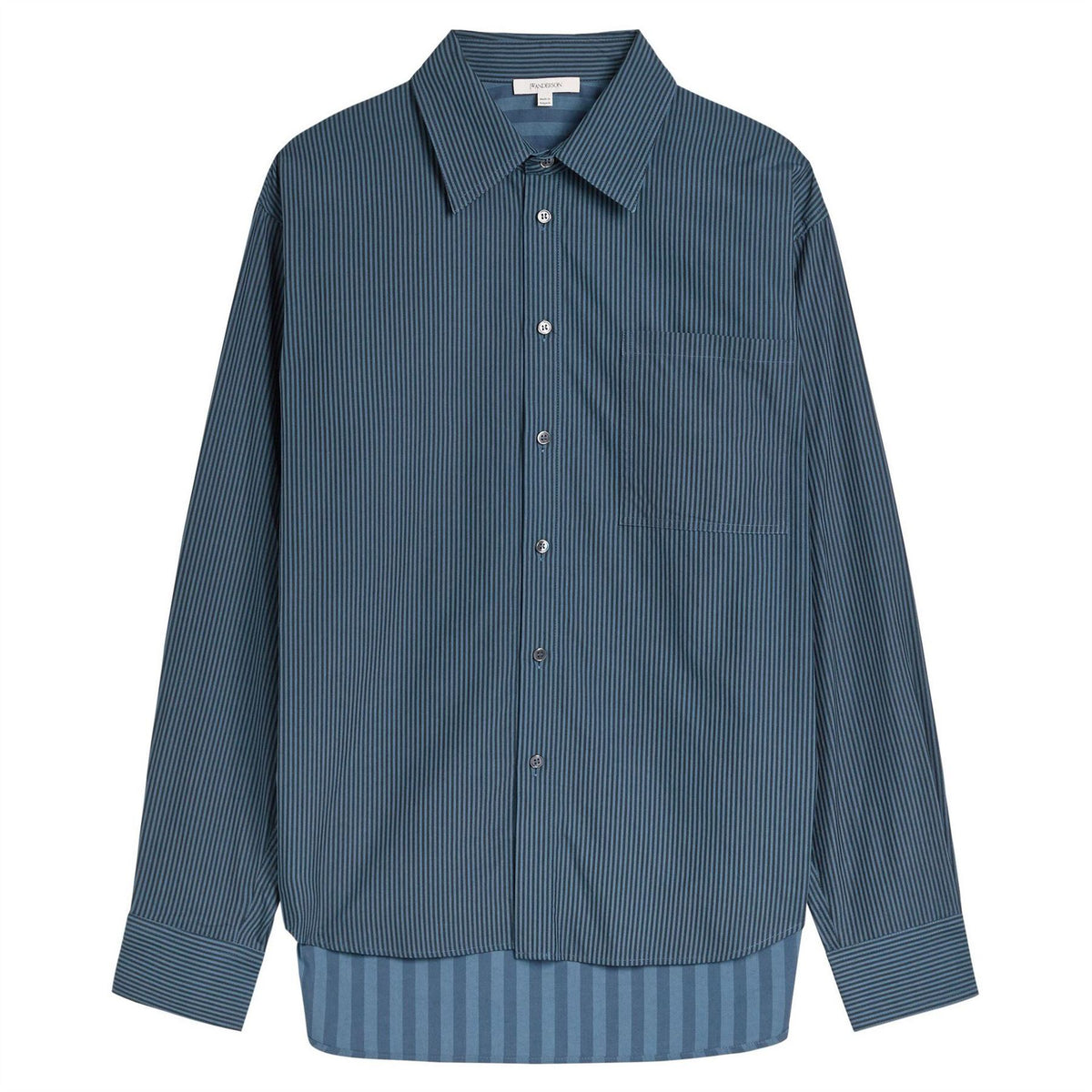 JW Anderson  Patchwork Striped Shirt