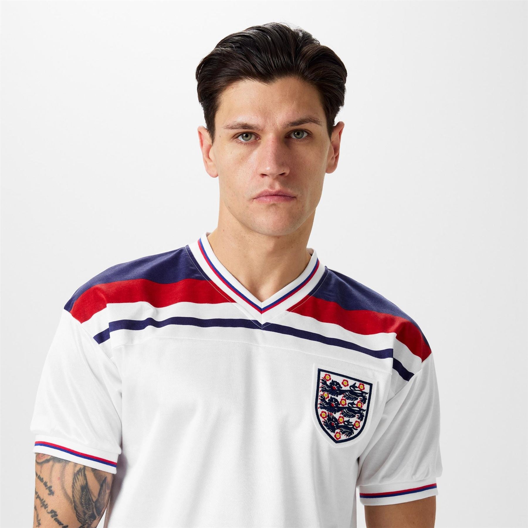 Score Draw Draw England 1982 Home Shirt Adults – Lovell Sports
