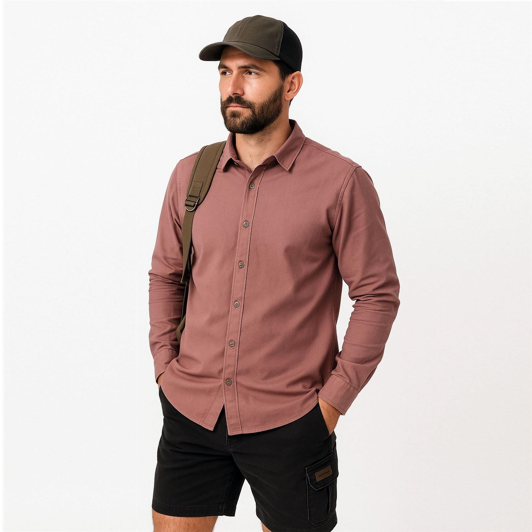Roamers and Seekers Marin Collared Long Sleeve Shirt