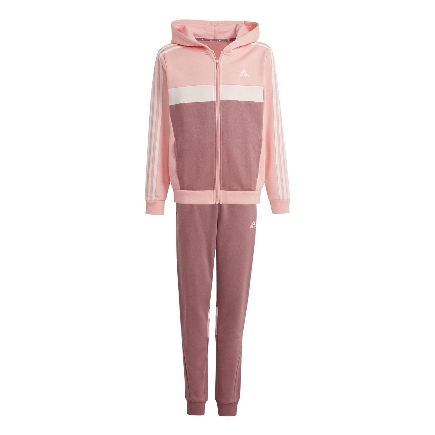 adidas Tiberio Fleece Tracksuit Juniors