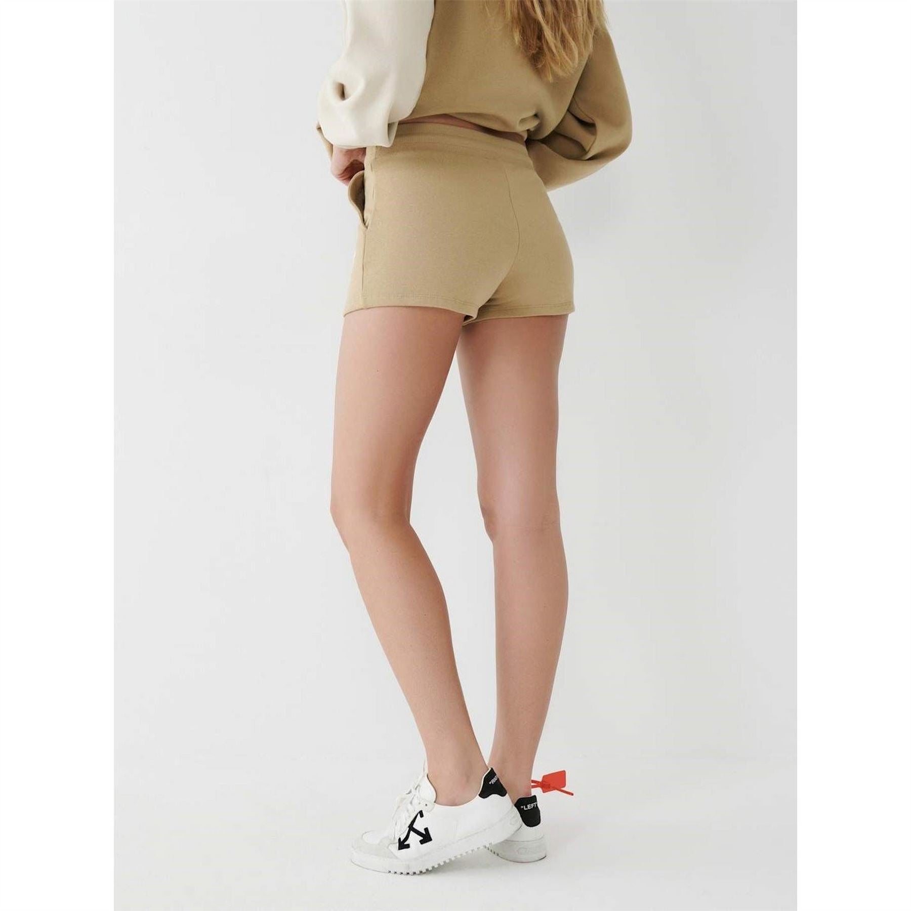 True Religion Fleece Lounge Jogger Shorts