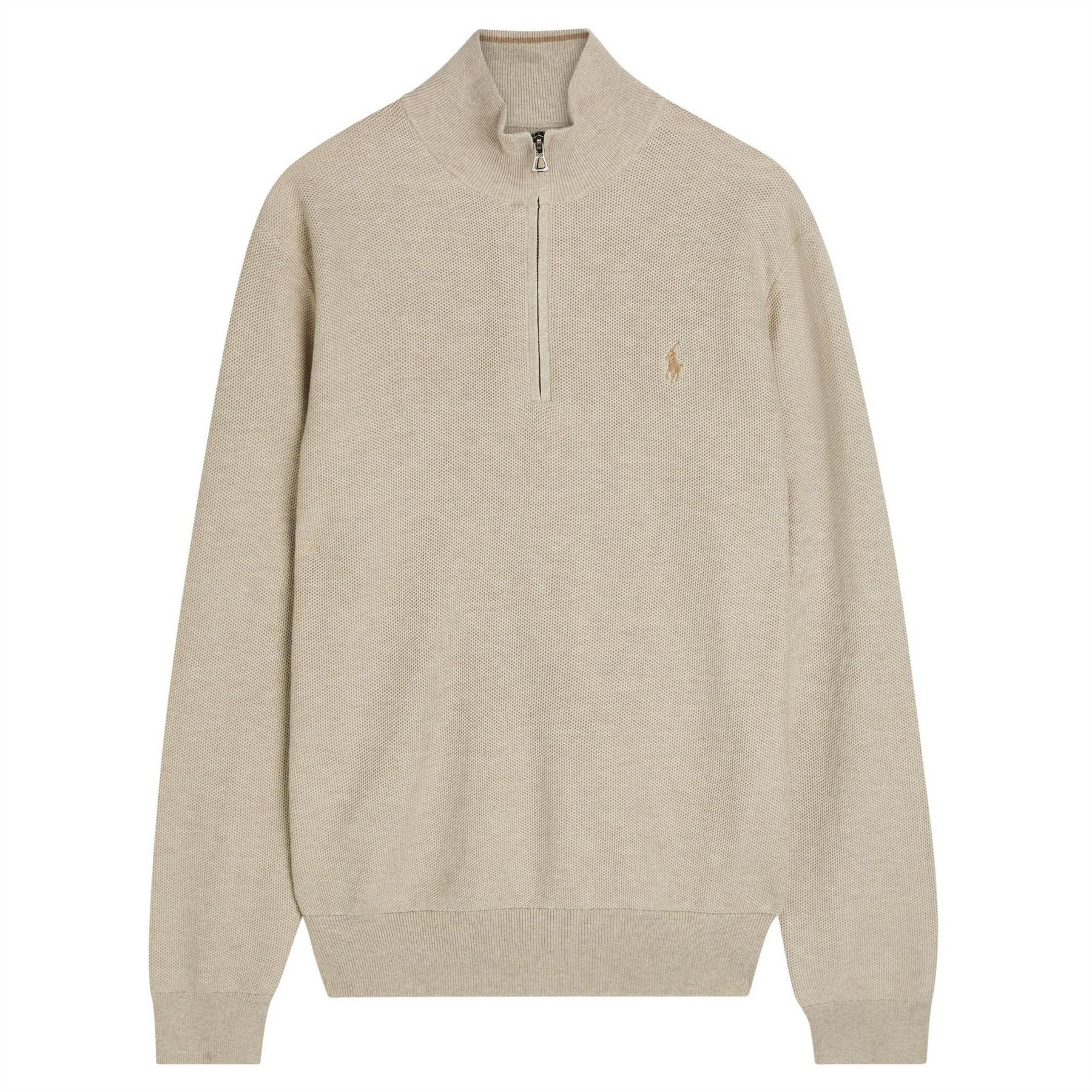 Polo Ralph Lauren Ls Half Zip Knit Sweater