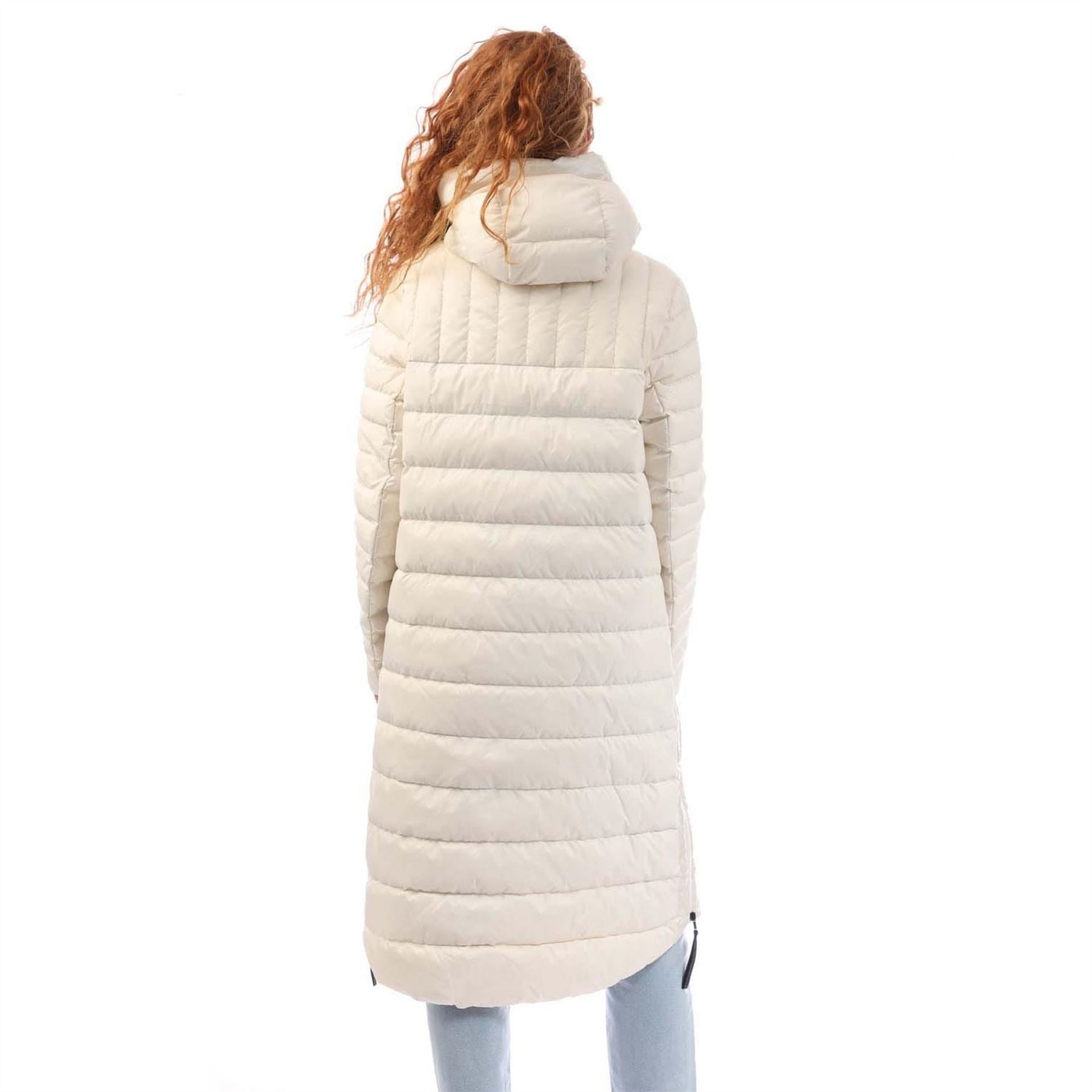 DKNY Fill Hooded Quilted Puffer Coat