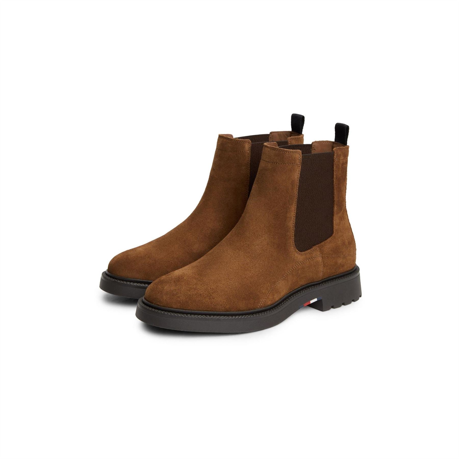 Tommy Hilfiger Corporate Suede Chelsea Boots