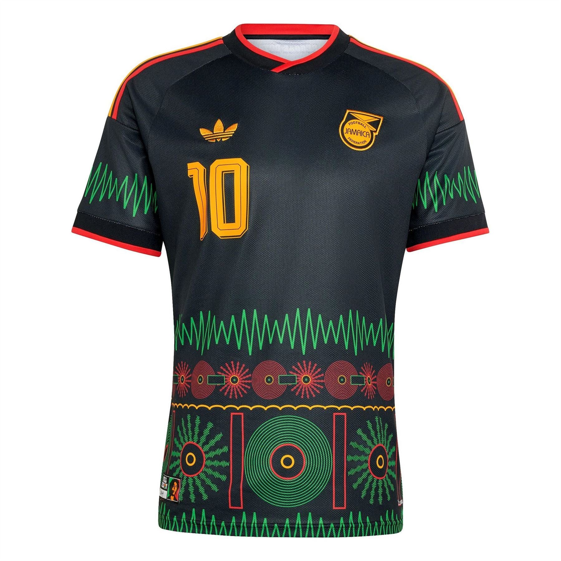 adidas Jamaica Marley 10 Away Shirt 2026