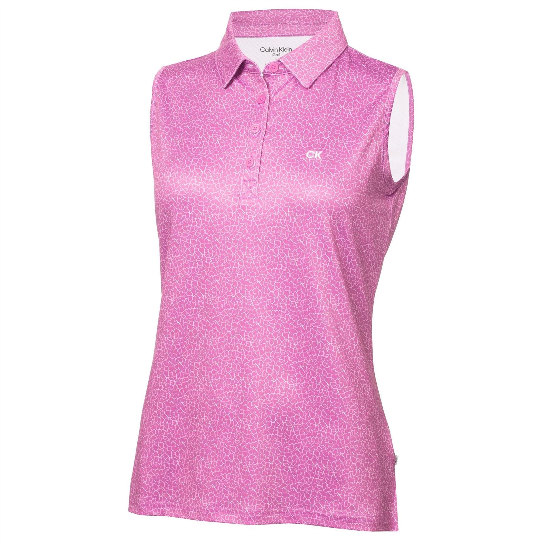 Calvin Klein Golf Sleeveless Performance Polo Shirt