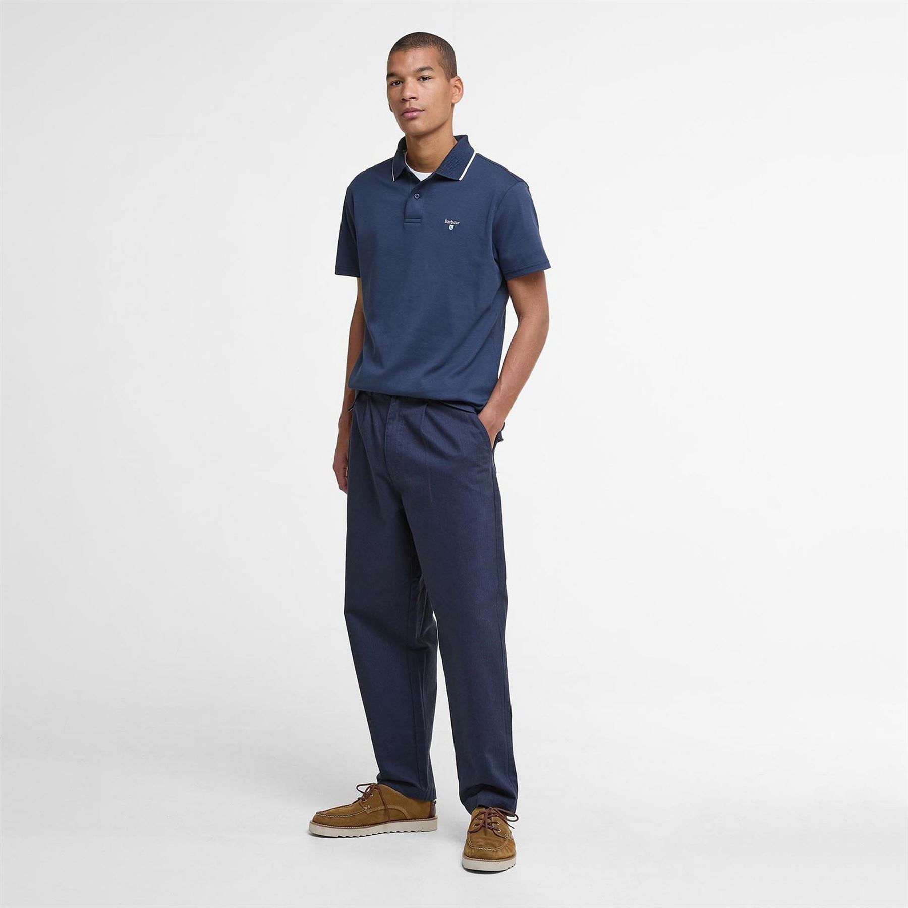 Barbour Tailored Short Sleeved Polo Shirt