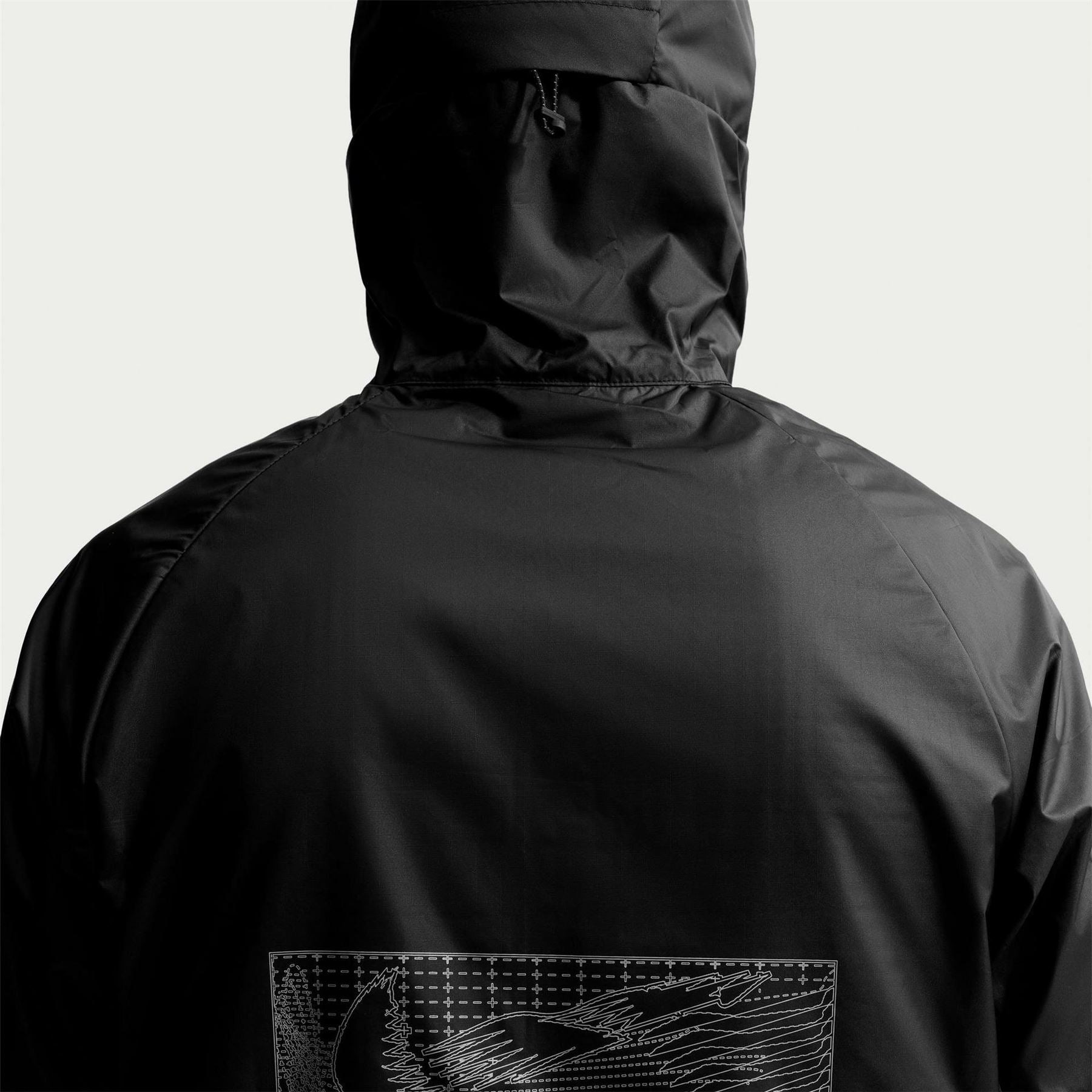 Nike Miler Hooded Running Jacket with Reflective Accents