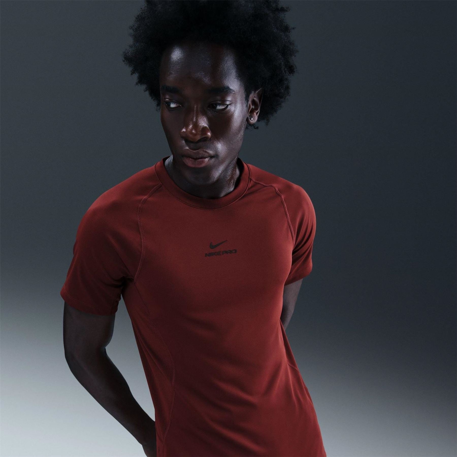 Nike Mens Pro Training Dri Fit Short Sleeve Top