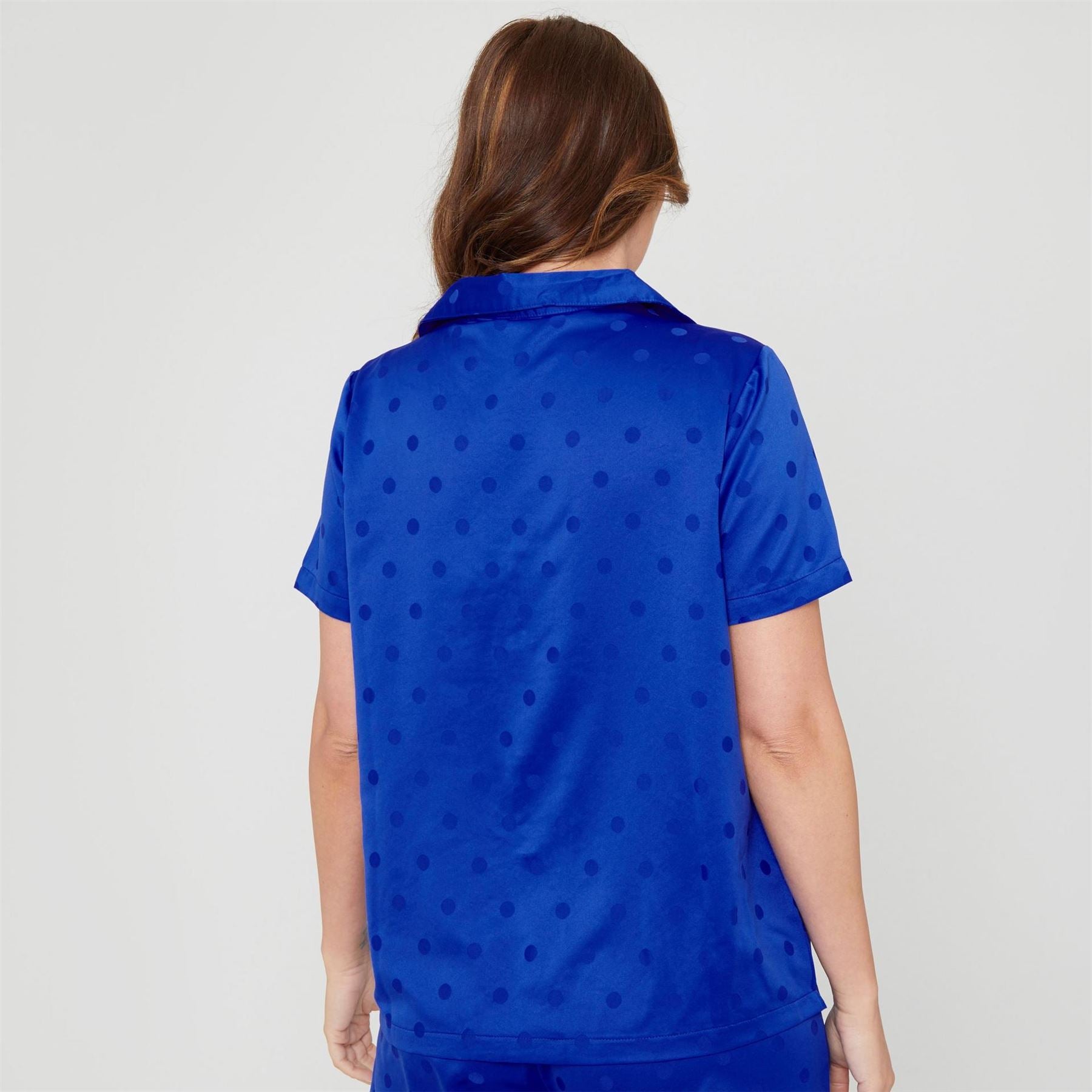 Be You Satin Spot Pyjama Shirt