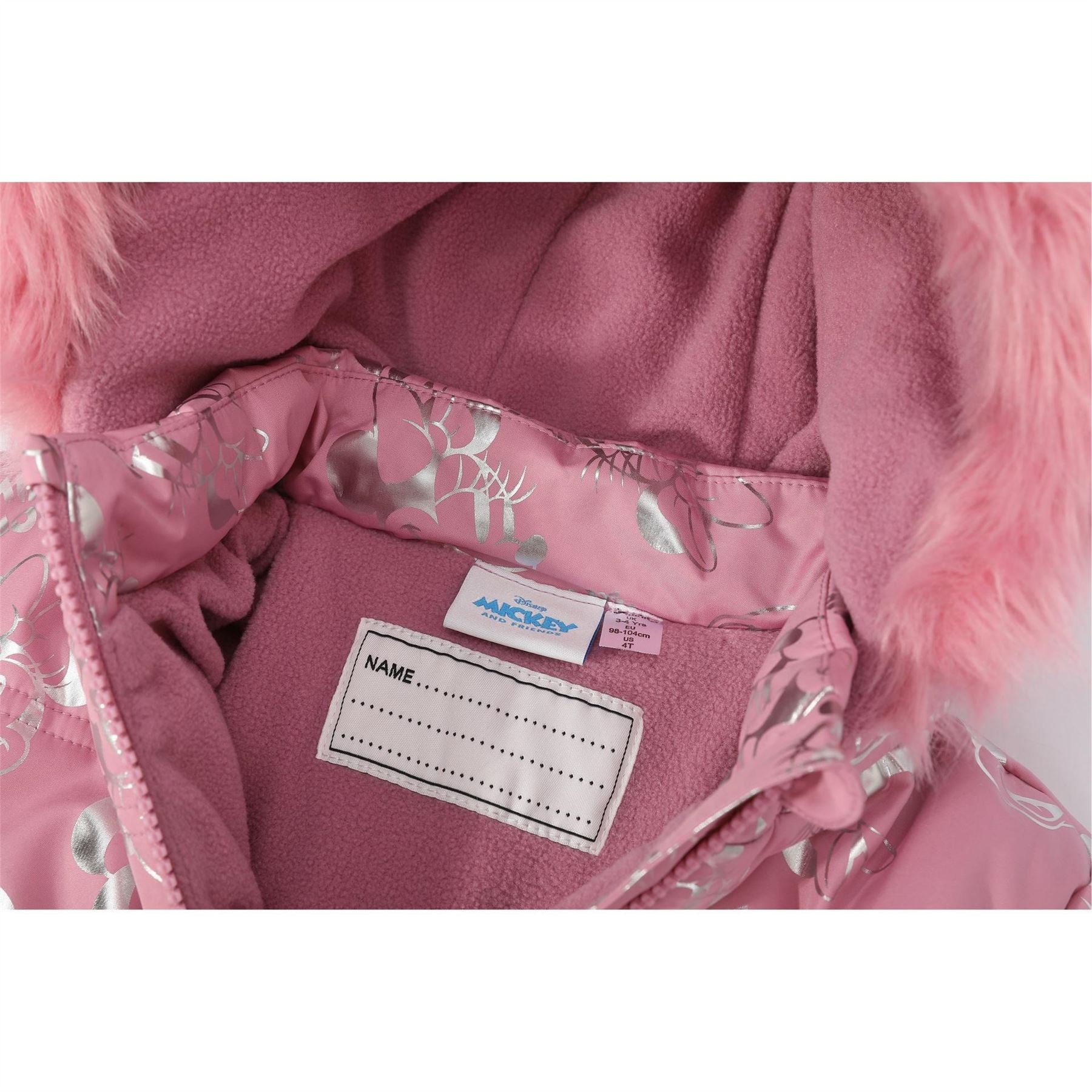Character Winter Coat For Girls