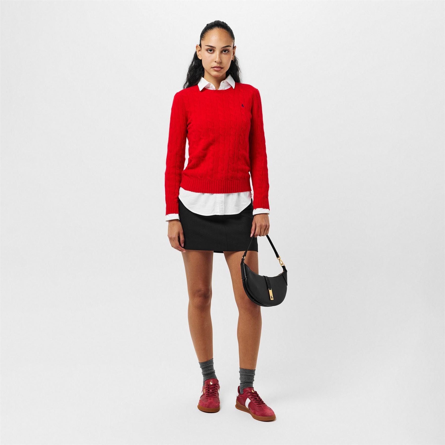 Polo Ralph Lauren Leather Court Trainers