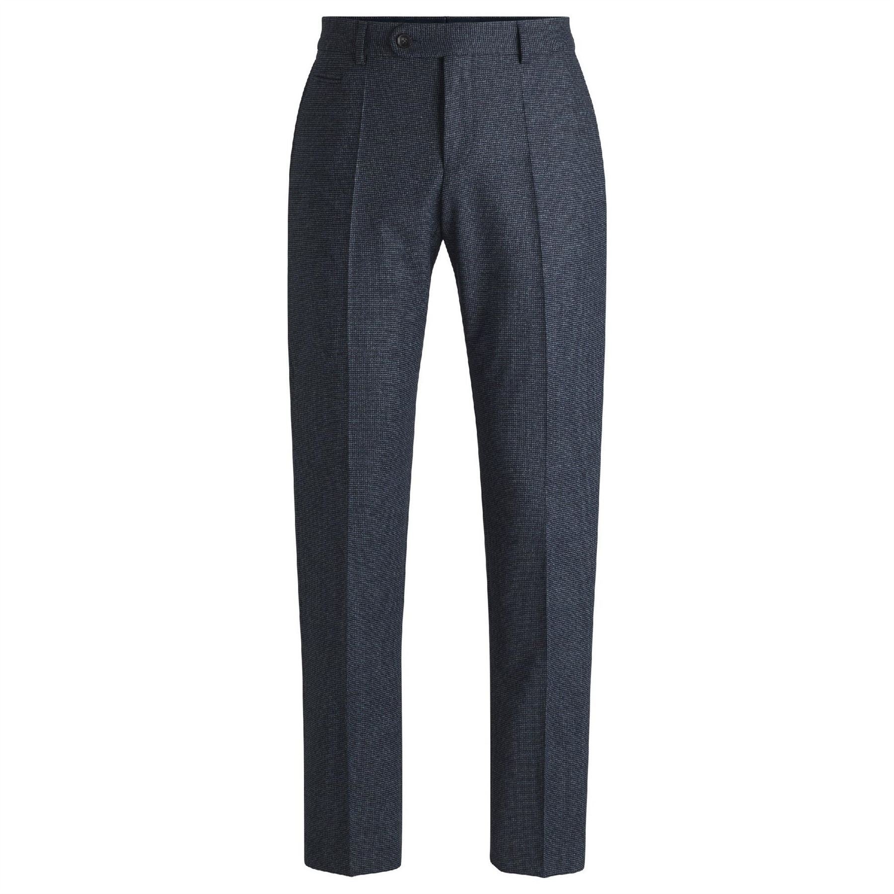 Boss Mens H Genius Dtl 243 10265816 01 Straight Leg Trousers