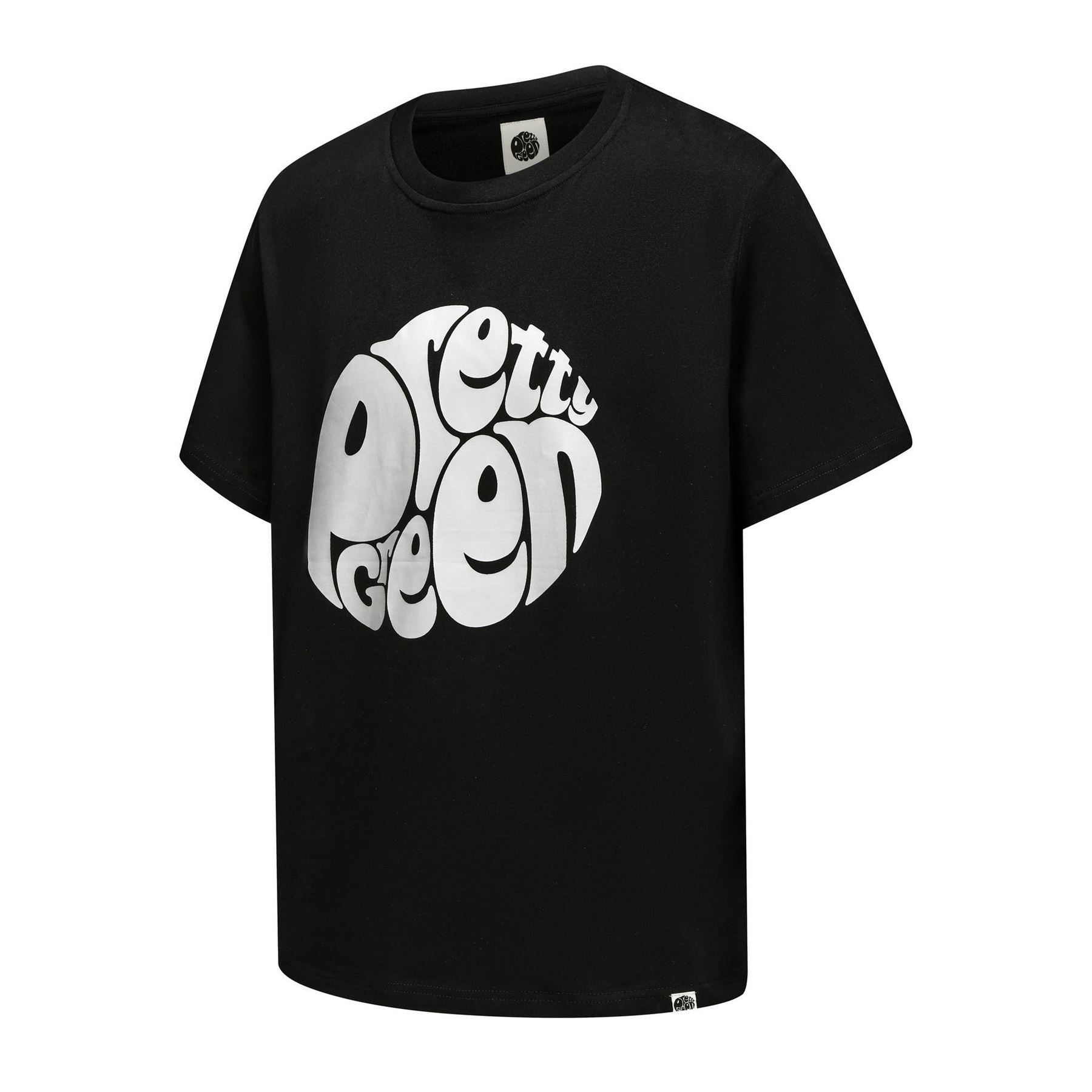 Pretty Green Mens Green Large Logo Tee