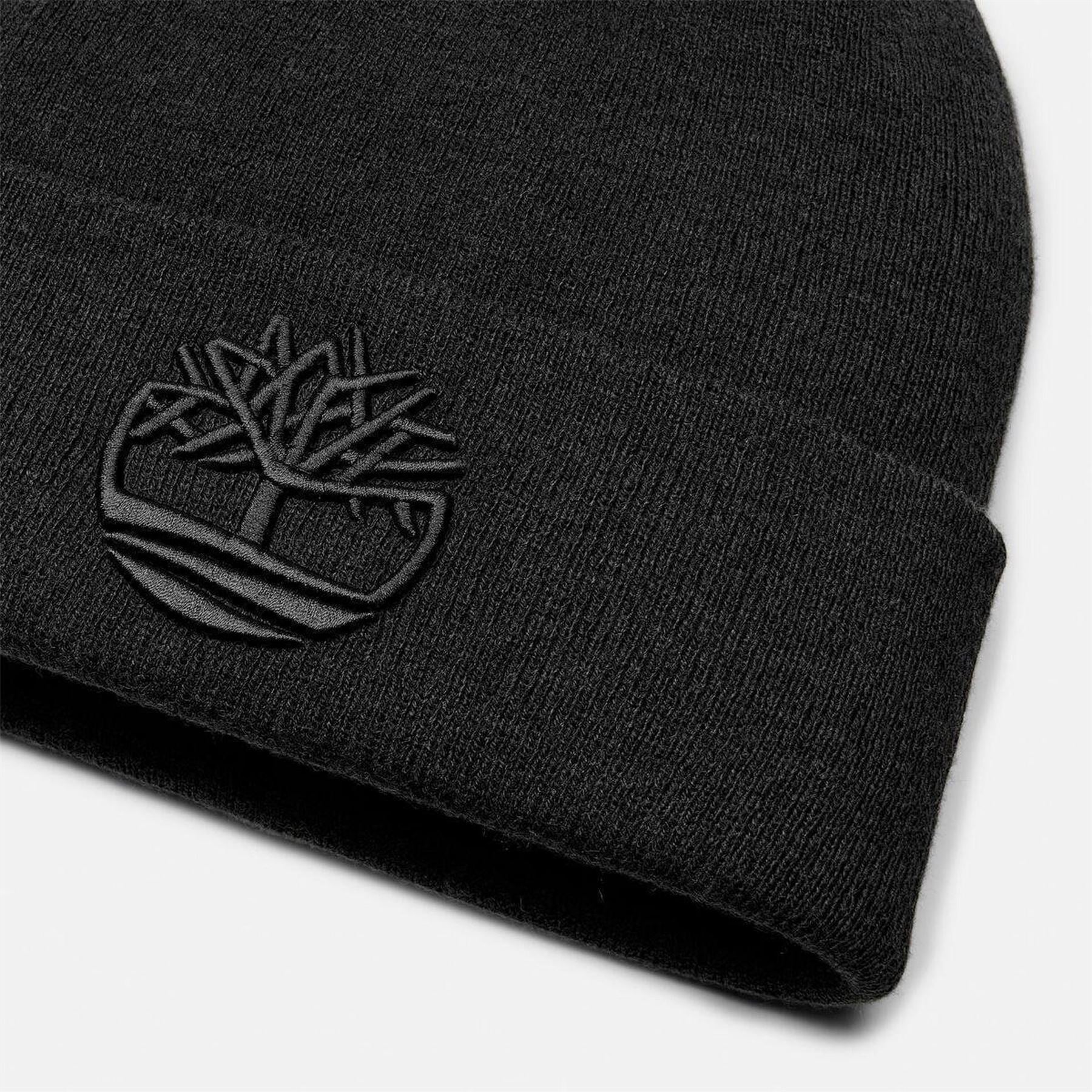 Timberland Logo Ribbed Soft Touch Beanie
