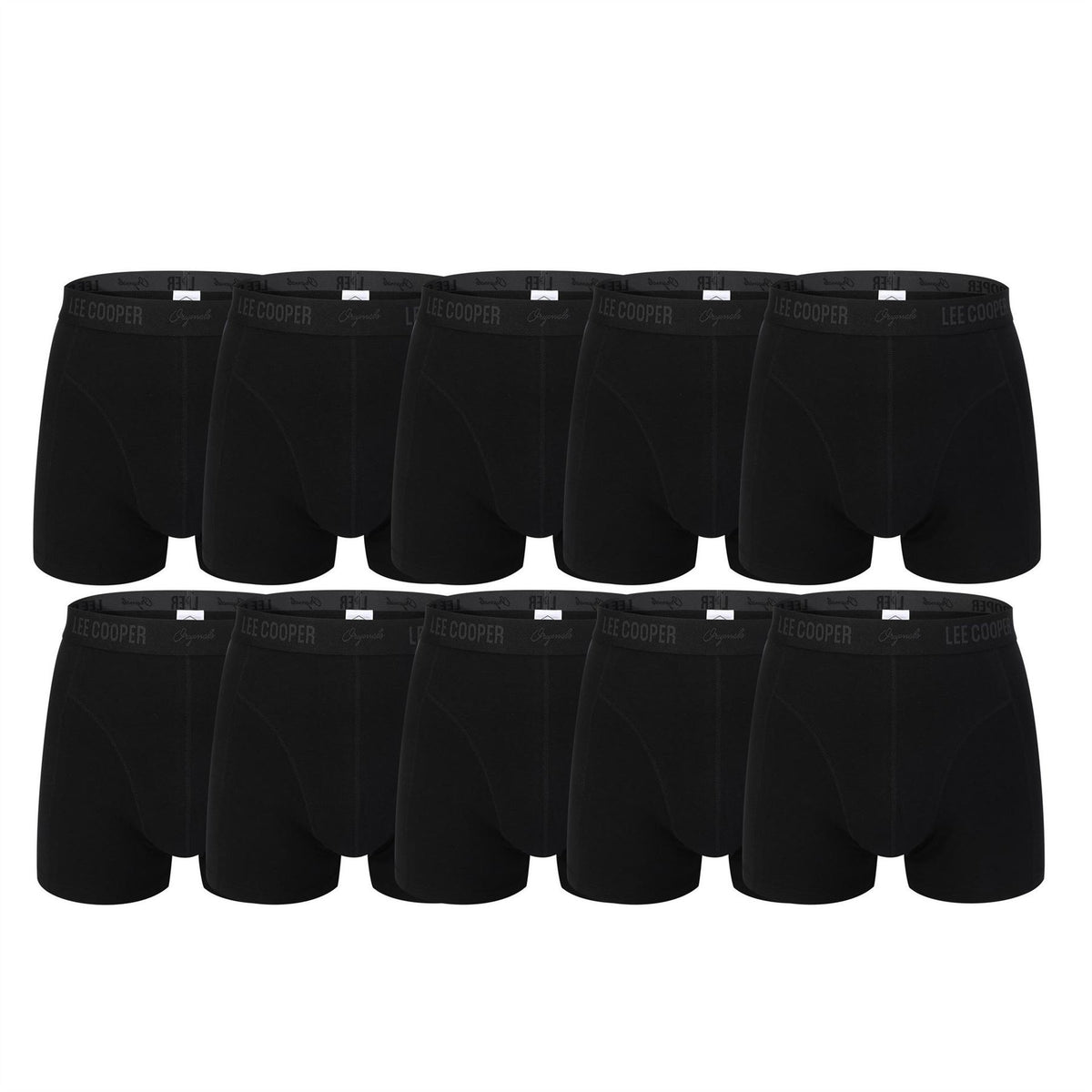 Lee Cooper Mens Cooper 10 Pack Hipster Trunks