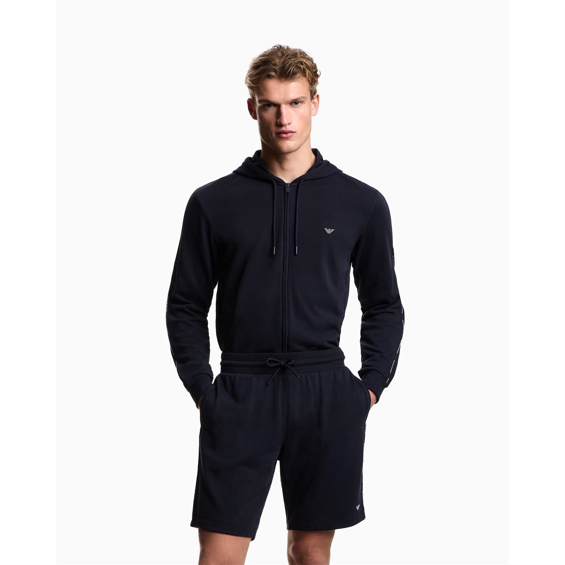Emporio Armani Fleece Jogger Shorts